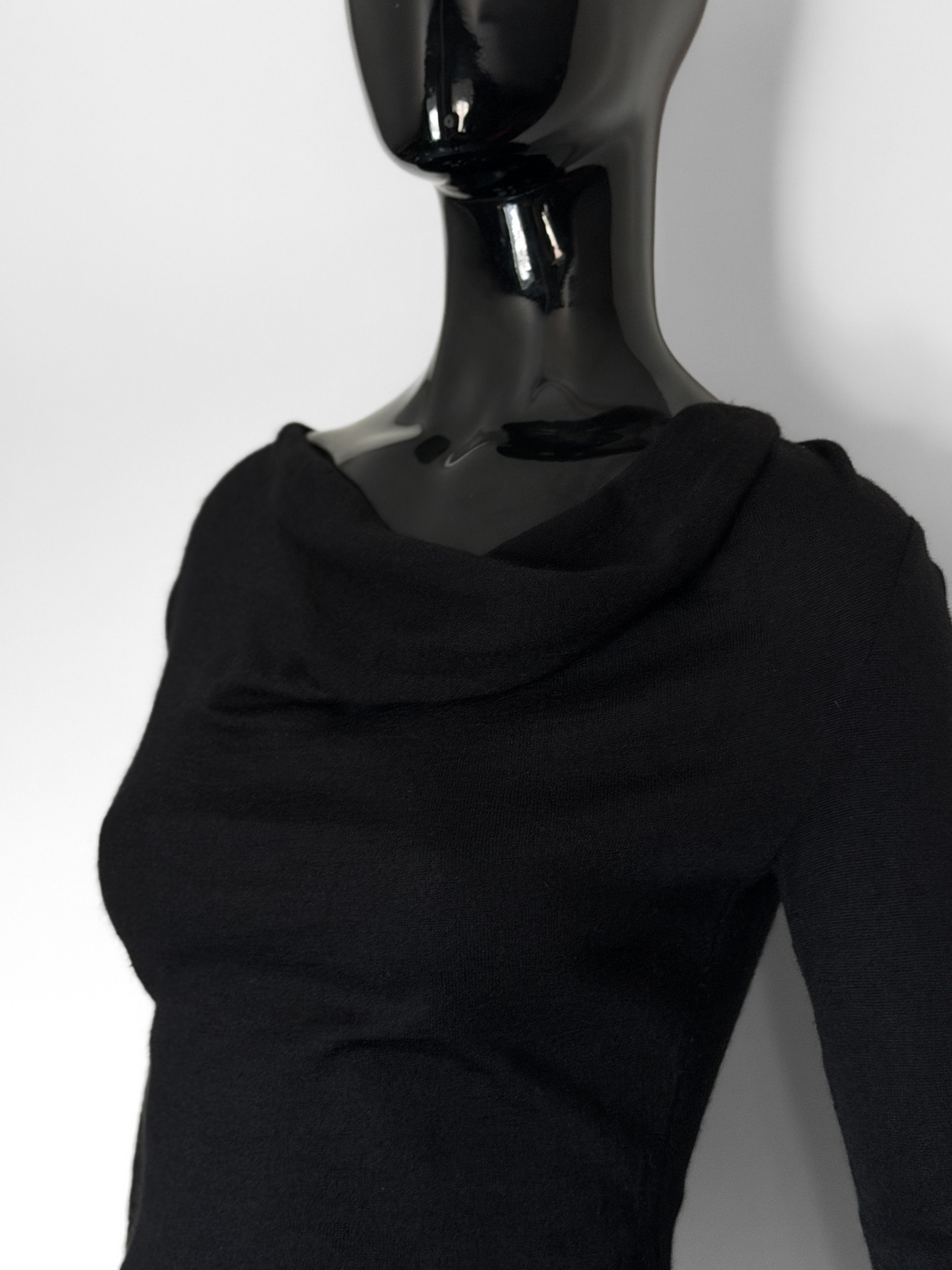 Valentino Valentino Boutique Vintage Wool Knit Dress Long Sleeve Size S / US 4 / IT 40 - 7 Thumbnail