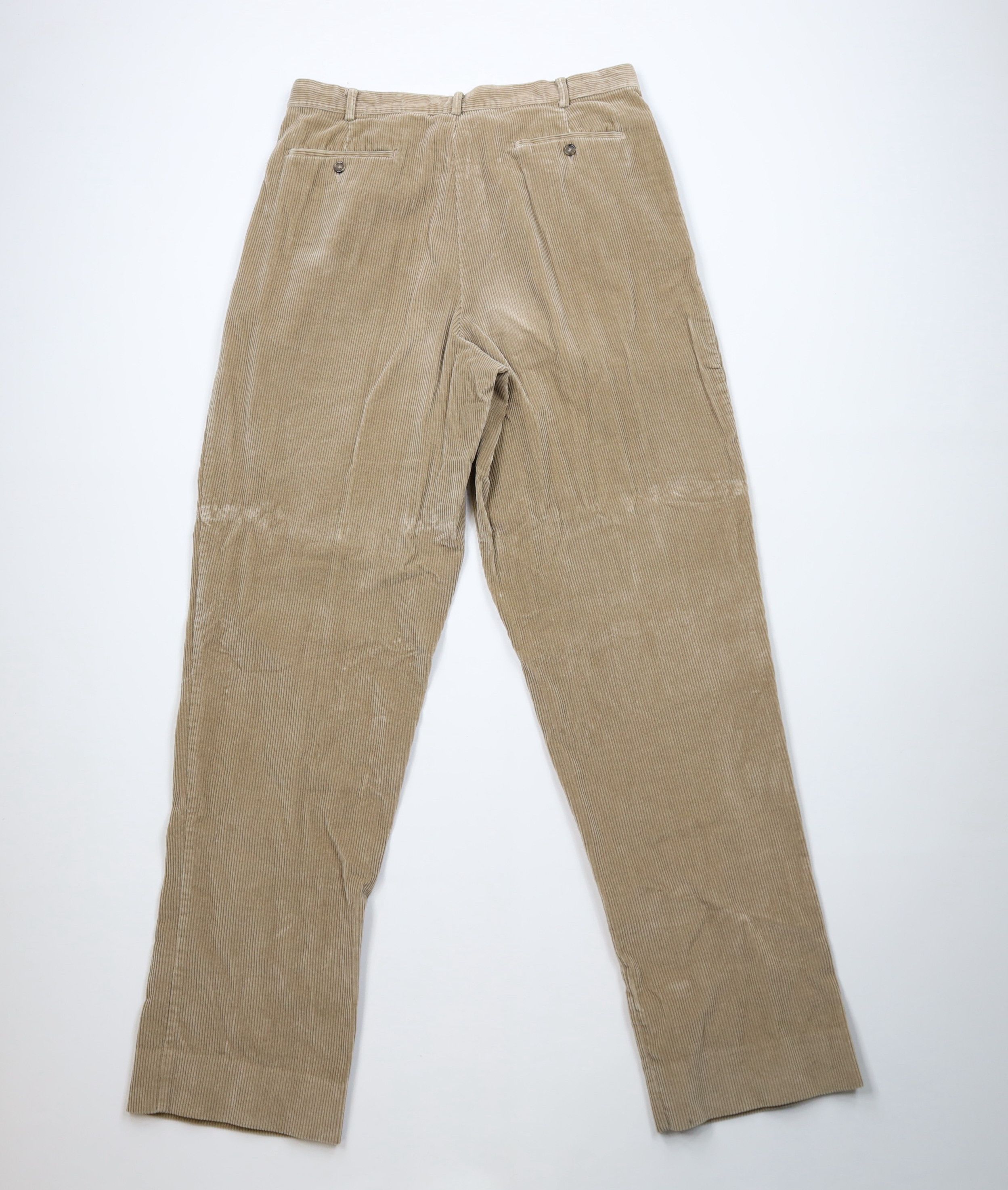 Eddie Bauer Vintage 90s Eddie Bauer Wide Leg Corduroy Chino Pants Beige Size US 38 / EU 54 - 10 Thumbnail