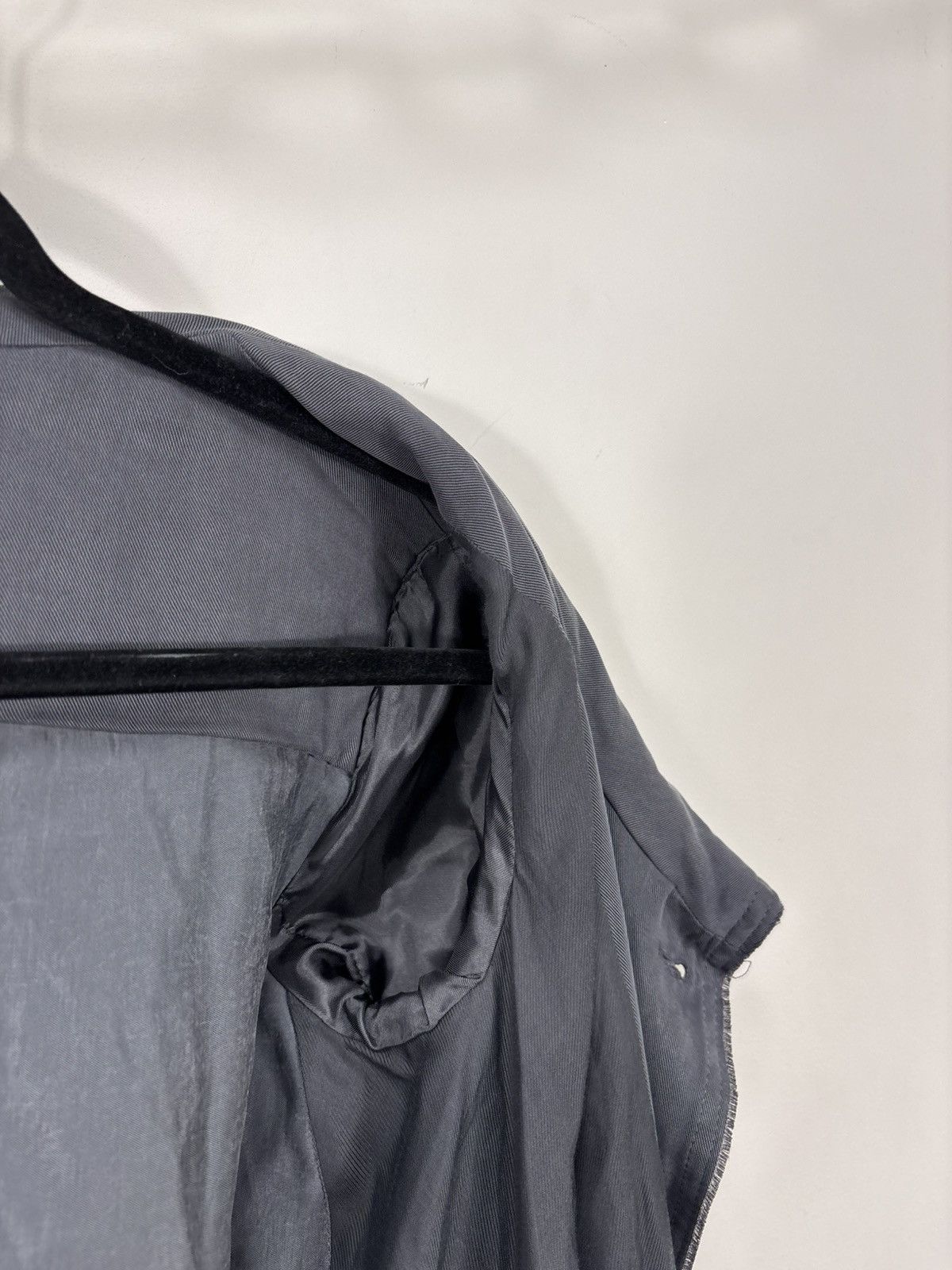 Allsaints AllSaints Hoxton Monument Coat Women’s Grey Asymmetrical Size S / US 4 / IT 40 - 20 Thumbnail