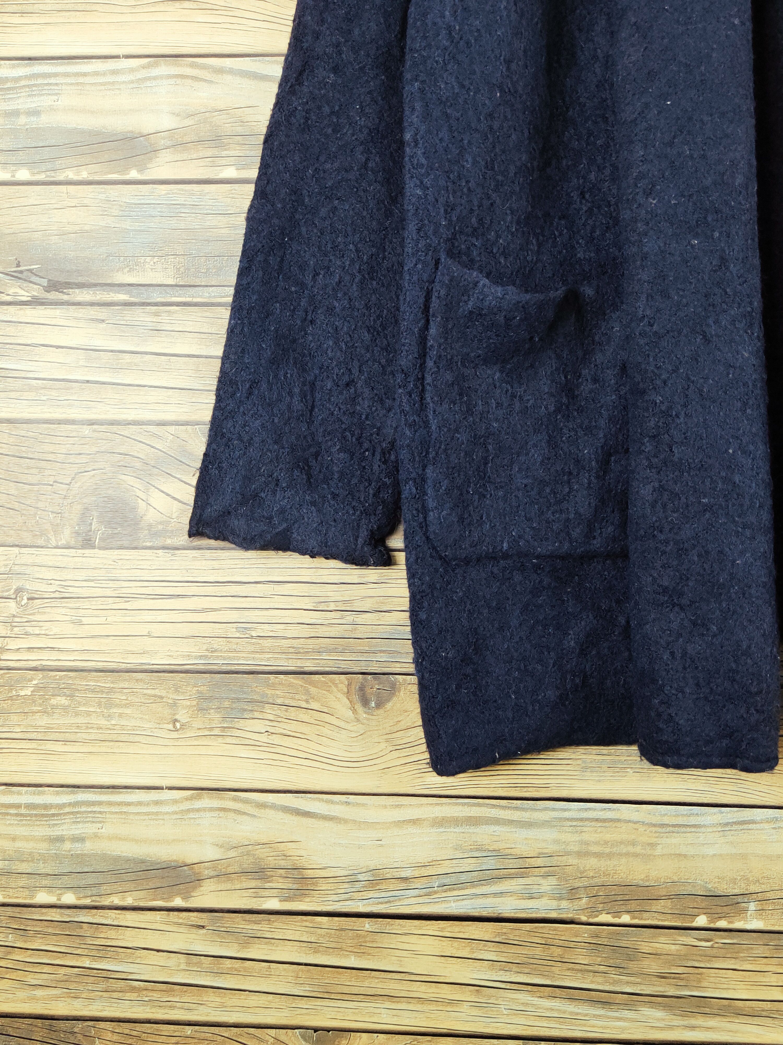 Japanese Brand × Vintage Studio Clip Navy Knitwear Cardigan #W1172 Size US M / EU 48-50 / 2 - 4 Thumbnail