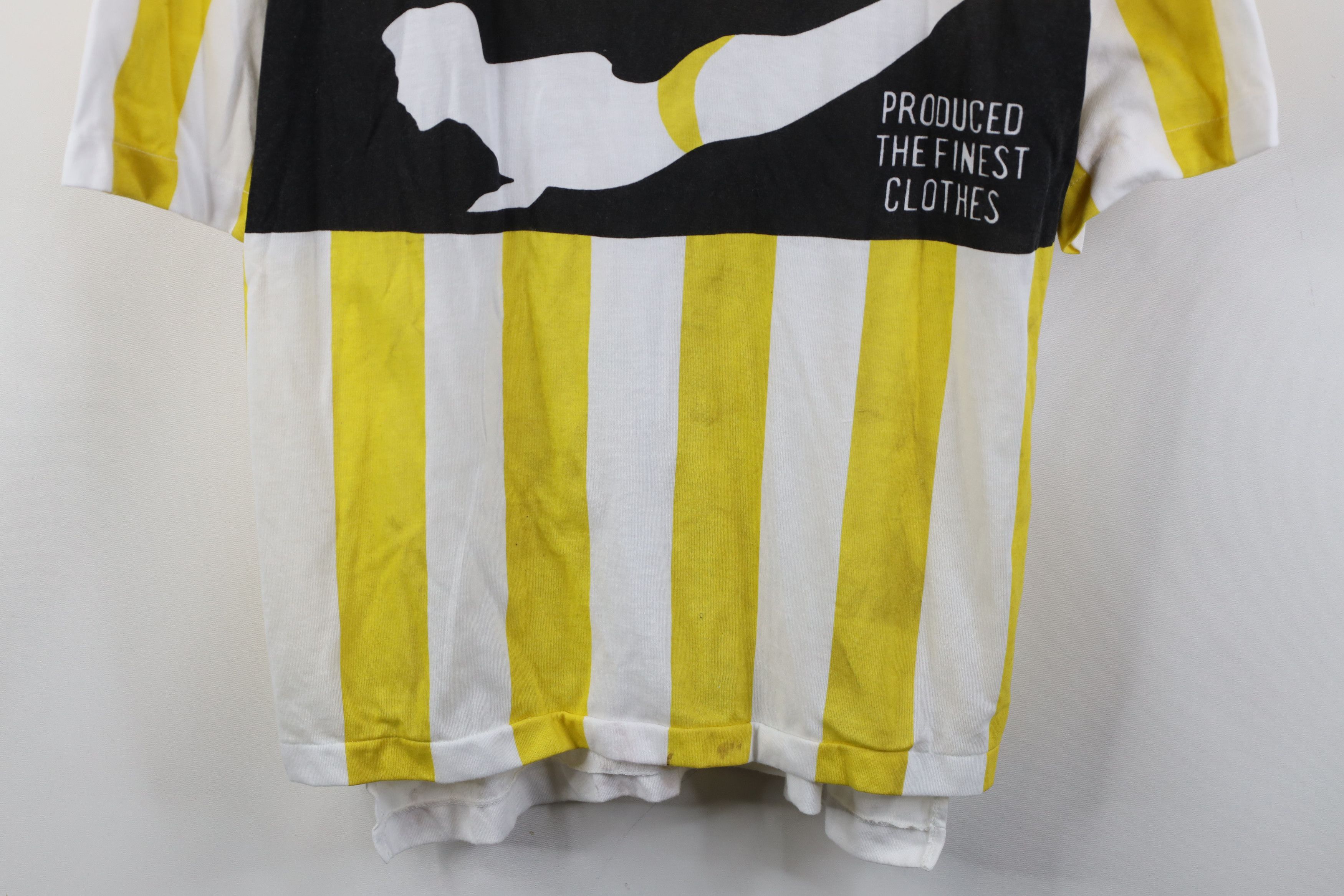 Vintage Vintage 90s Streetwear Physical Training Striped T-Shirt Size US XL / EU 56 / 4 - 3 Thumbnail