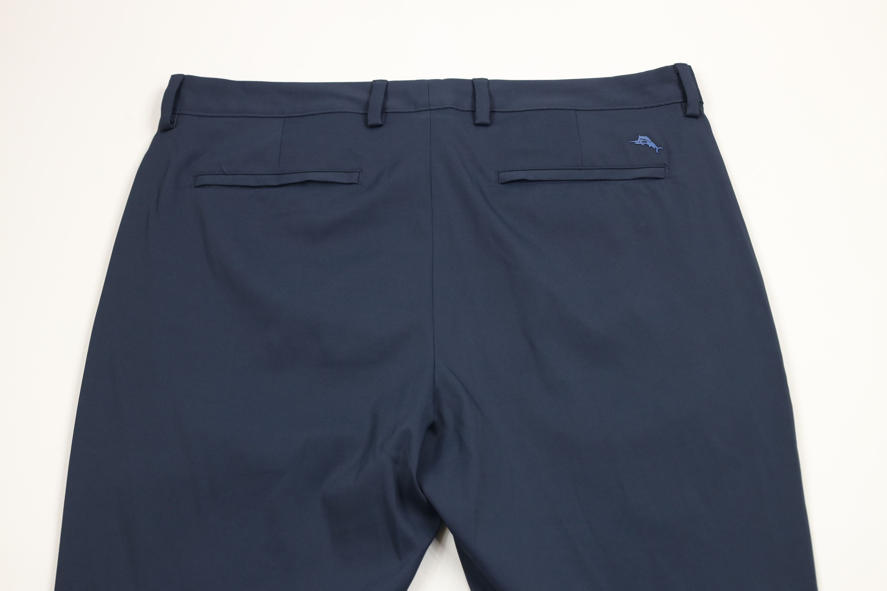 Tommy Bahama × Vintage Tommy Bahama Front Straight Leg Tech Golf Chino Pants Blue Size US 38 / EU 54 - 9 Thumbnail