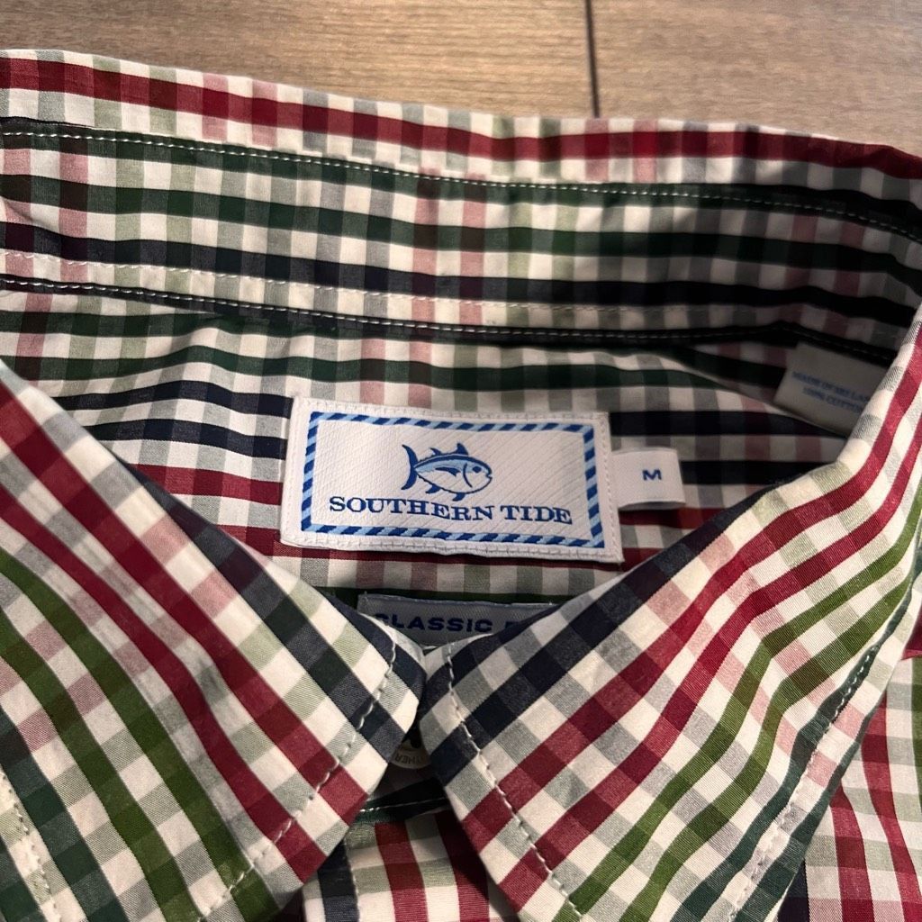 Southern Tide Southern Tide Multi-Colored Buttonup Men Medium Bin H-21 Size US M / EU 48-50 / 2 - 3 Thumbnail