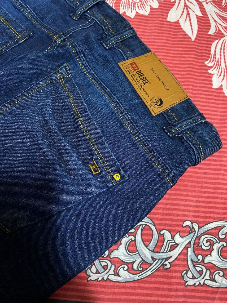 Japanese Brand Crazy Crash Dirty Baggy Faded Jean Japan Avant Garde Style Size US 36 / EU 52 - 5 Thumbnail