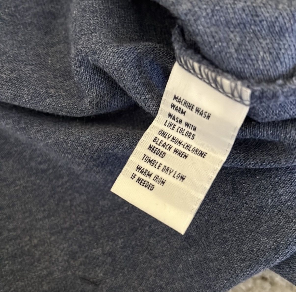 Polo Ralph Lauren Polo Ralph Lauren Blue Polo Long Sleeve Shirt Size US XL / EU 56 / 4 - 7 Thumbnail