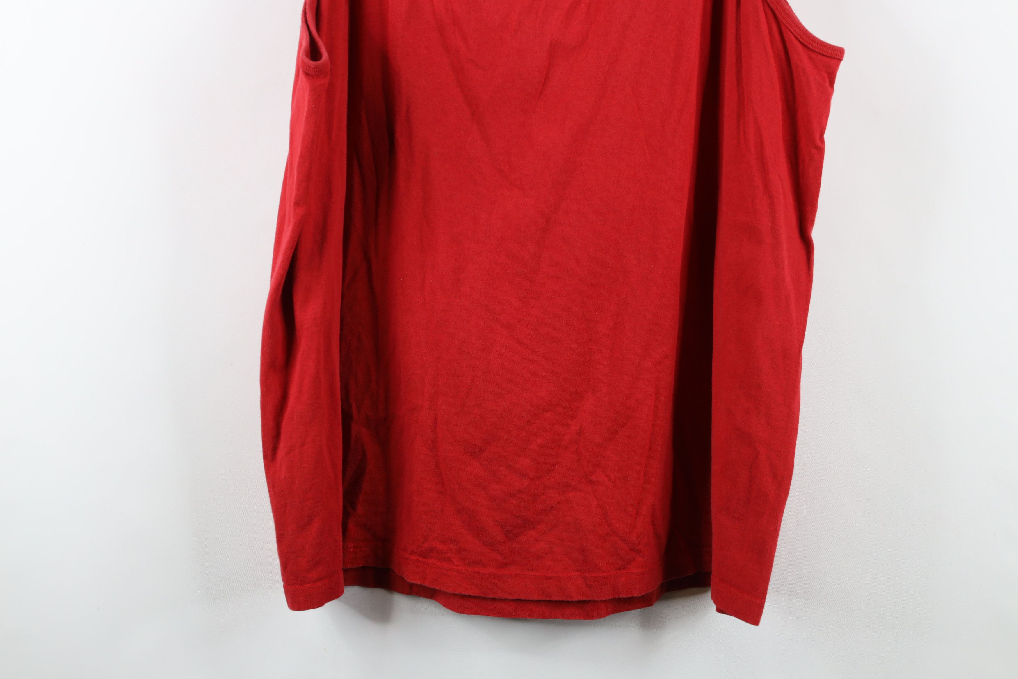 Tommy Hilfiger × Vintage Vintage Y2K 2001 Tommy Hilfiger Spell Tank Top T-Shirt Red Size US XXL / EU 58 / 5 - 13 Thumbnail
