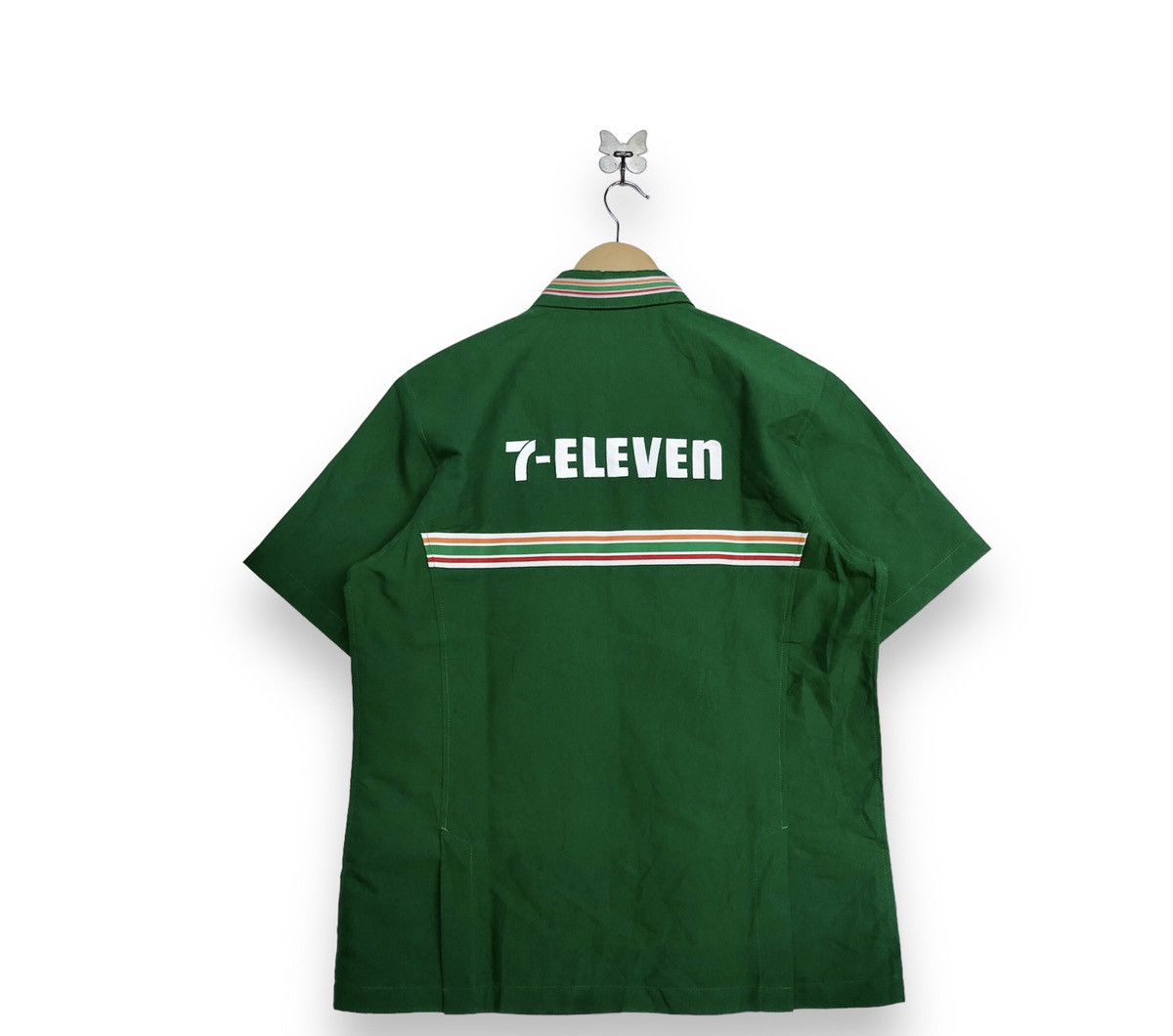 Japanese Brand Vintage 7 Eleven Japan Uniform Store Shirt Size US M / EU 48-50 / 2 - 2 Thumbnail
