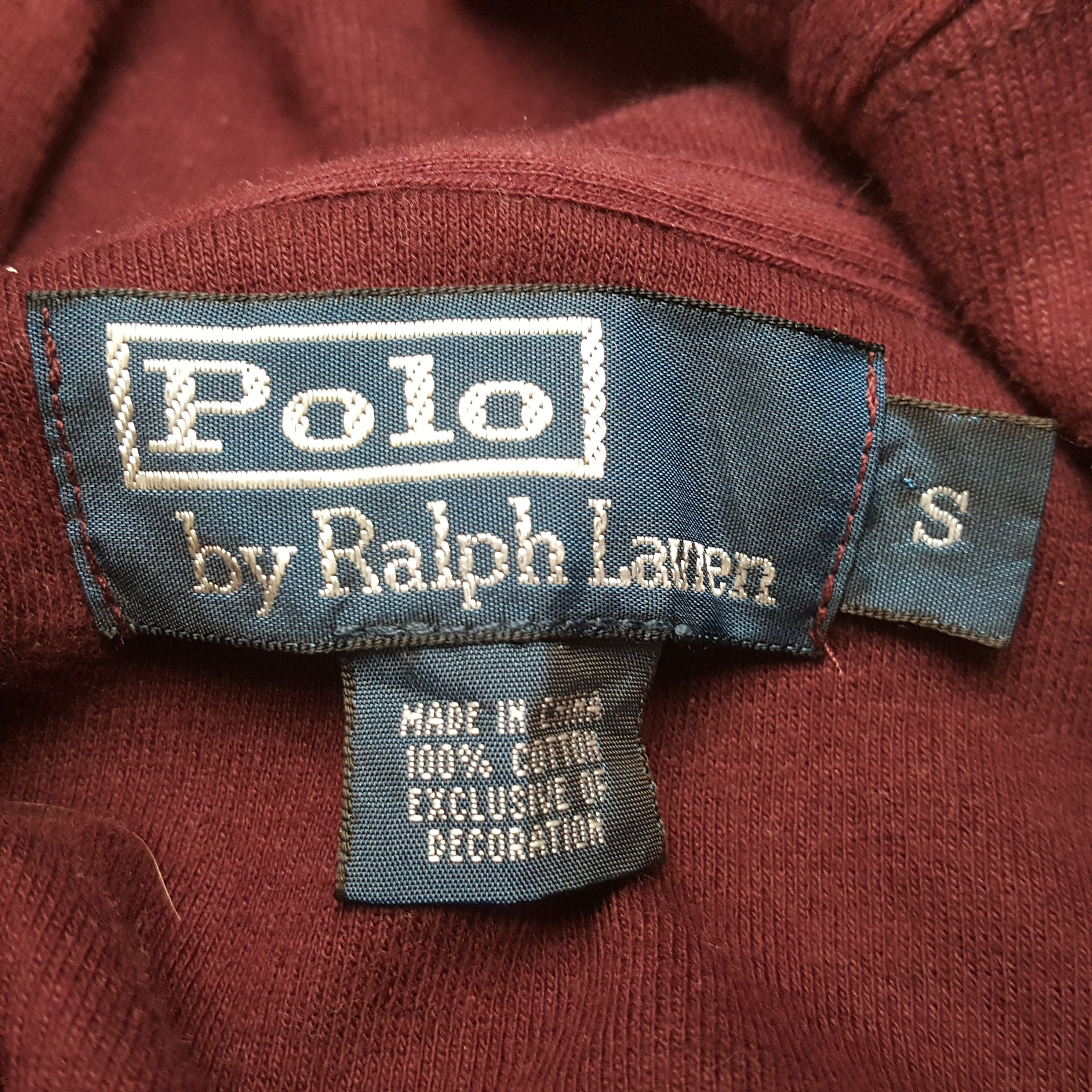 Polo Ralph Lauren × Vintage Vintage POLO by RALPH LAUREN Pony Logo Sweatshirt C289N14 Size US S / EU 44-46 / 1 - 4 Thumbnail