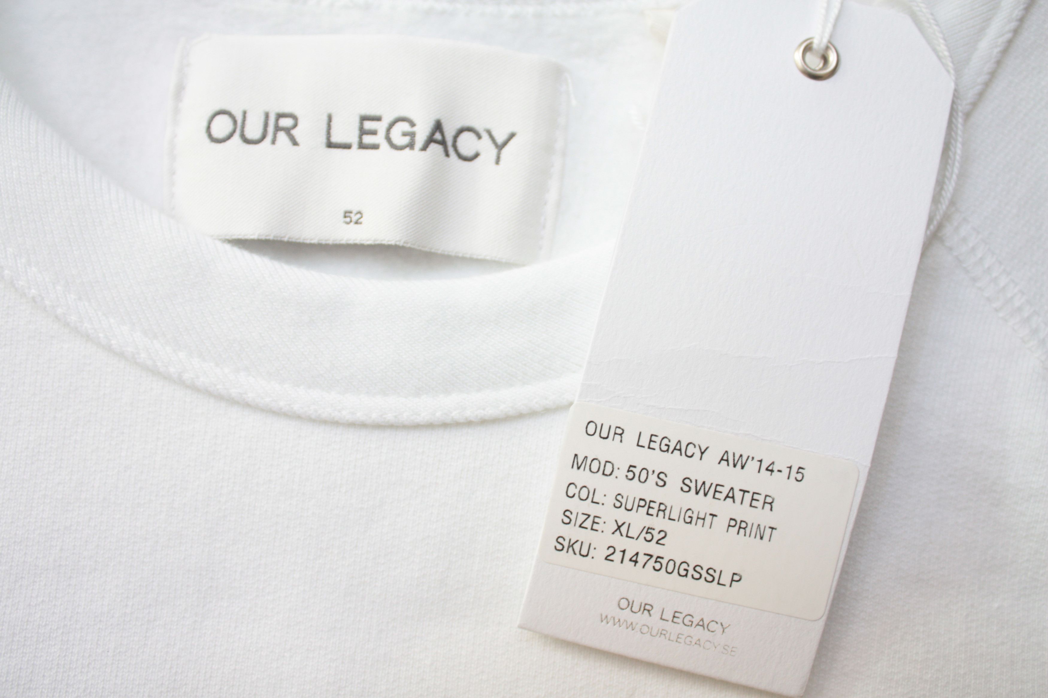 Our Legacy Our Legacy 50's Sweater Super Light Print Sweatshirt 52 Size US L / EU 52-54 / 3 - 6 Thumbnail