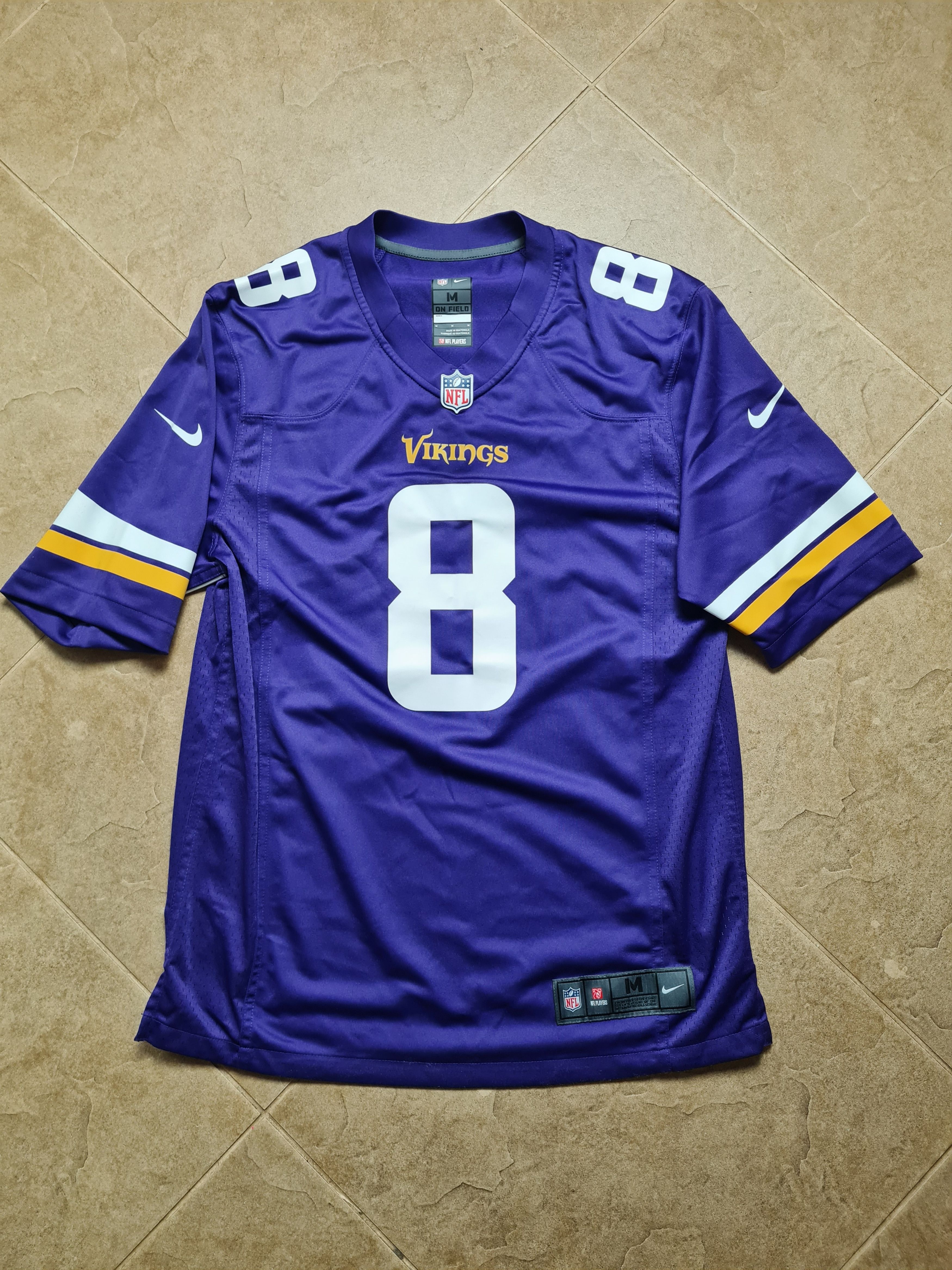 Nike Nike Jersey Shirt NFL USA Minnesota Vikings Sam Bradford #8 Size US M / EU 48-50 / 2 - 10 Thumbnail