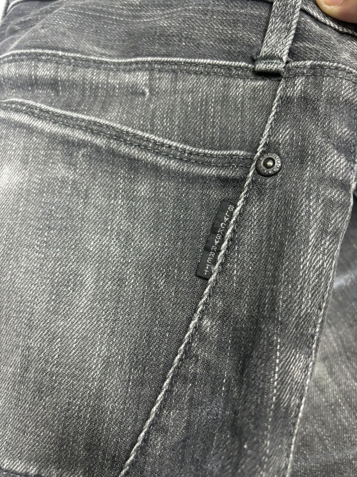 Neil Barrett SS2014🔥BLACK BARRETT WHISKERS DENIM BY NEIL BARRETT JEANS Size US 30 / EU 46 - 9 Thumbnail