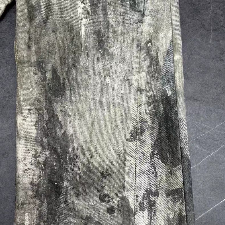 Acne Studios acne studios Print illusion splash-ink to make old jeans 25 Size US 34 / EU 50 - 4 Thumbnail