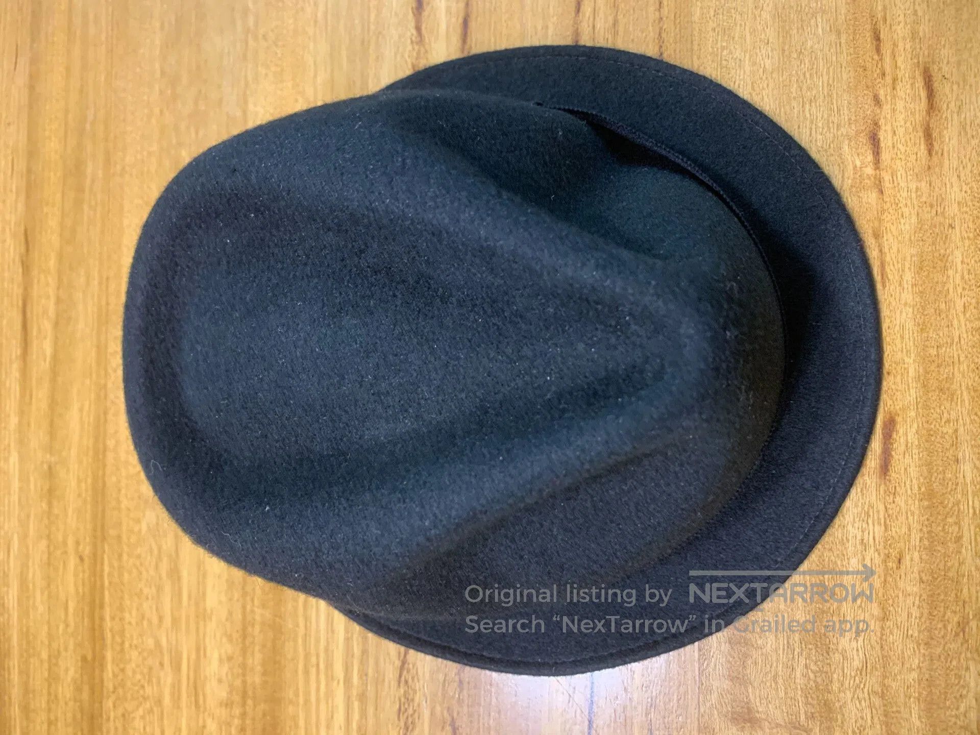 Other black wool fedora hat for all occasions. Size ONE SIZE - 2 Thumbnail