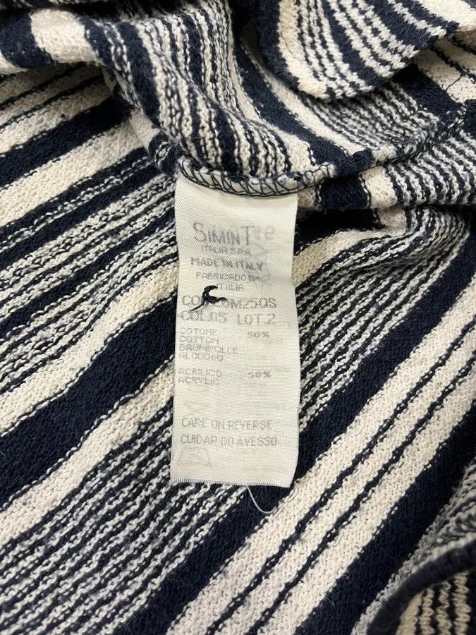 Armani 1990s Armani Navy & White Striped Shirt Size US XL / EU 56 / 4 - 10 Thumbnail