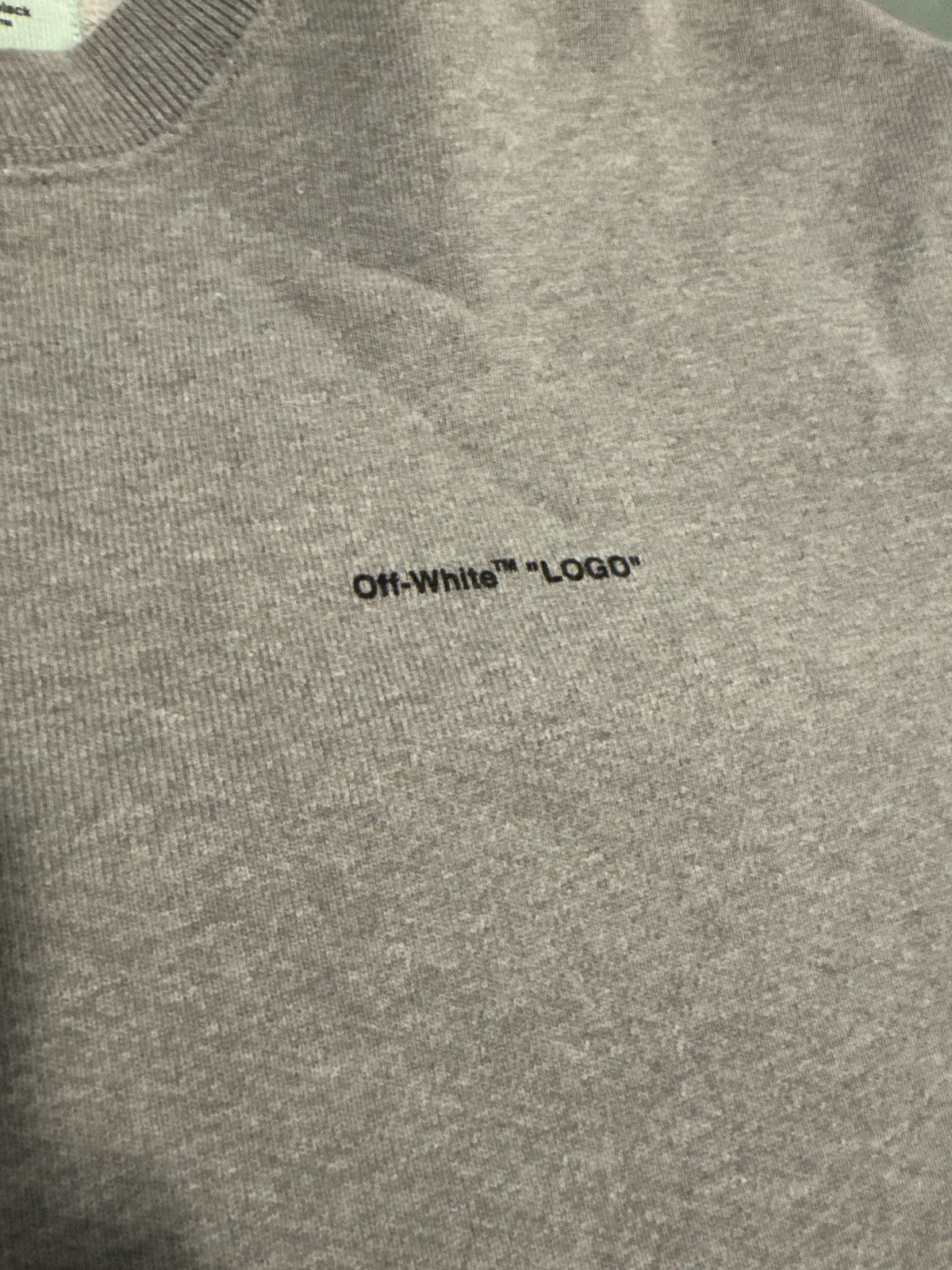 Off-White Off White crewneck L Size US L / EU 52-54 / 3 - 4 Thumbnail