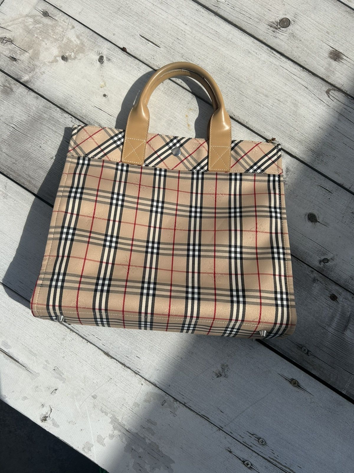 Burberry Vintage tote bag blue label Burberry Size ONE SIZE - 3 Thumbnail