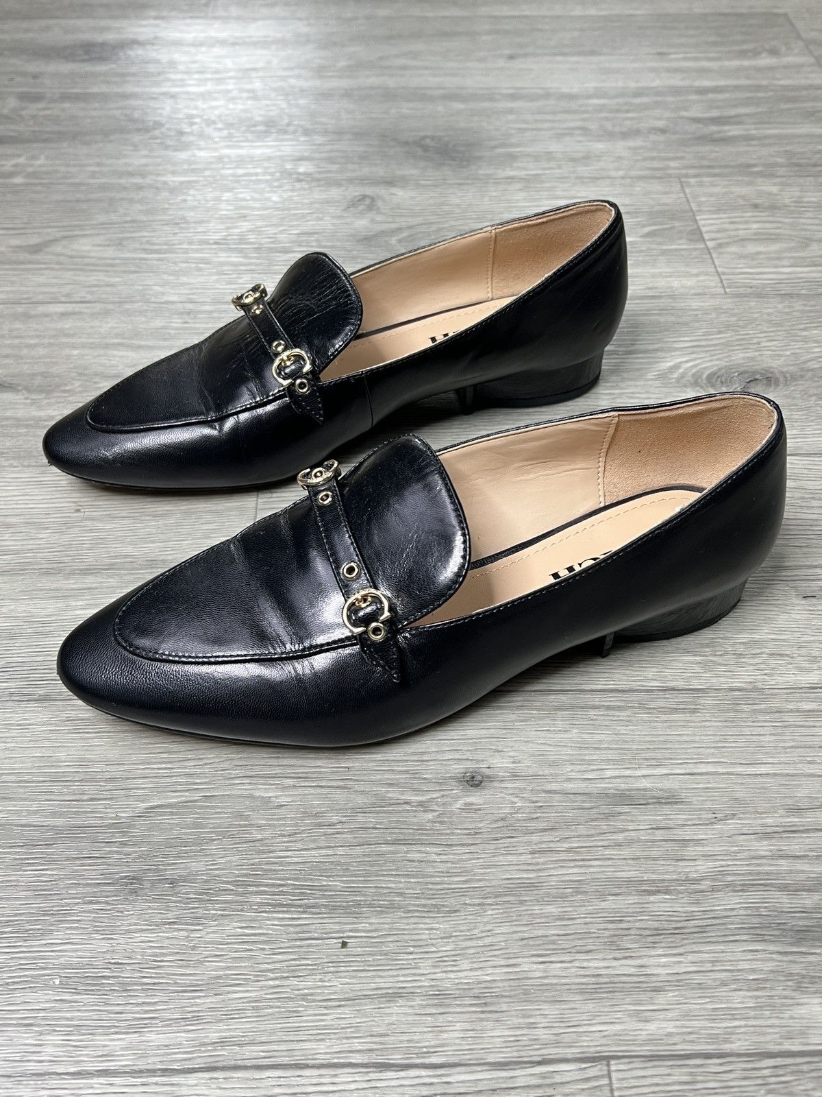 Coach Coach Women Isabel Leather low heel Black Size 7 Size US 7.5 / IT 37.5 - 4 Thumbnail