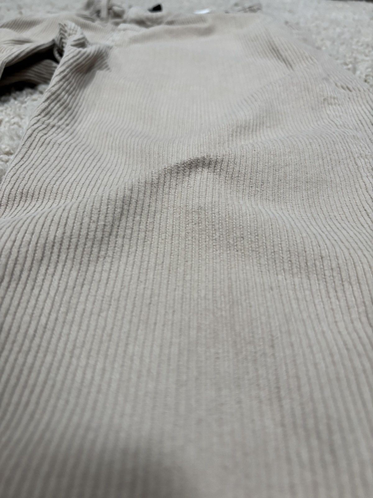 Other Wide leg, tan/beige, corduroy pants 30X30 Size US 30 / EU 46 - 2 Thumbnail