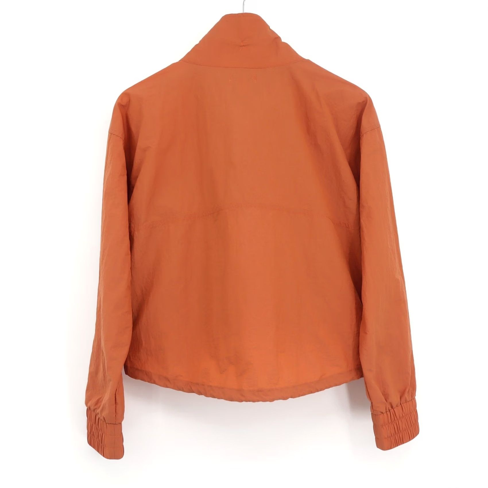 Vintage Flx Womens Cinnamon Rose Long Sleeve Half Zip Crop Jacket Sz M Size M / US 6-8 / IT 42-44 - 2 Thumbnail