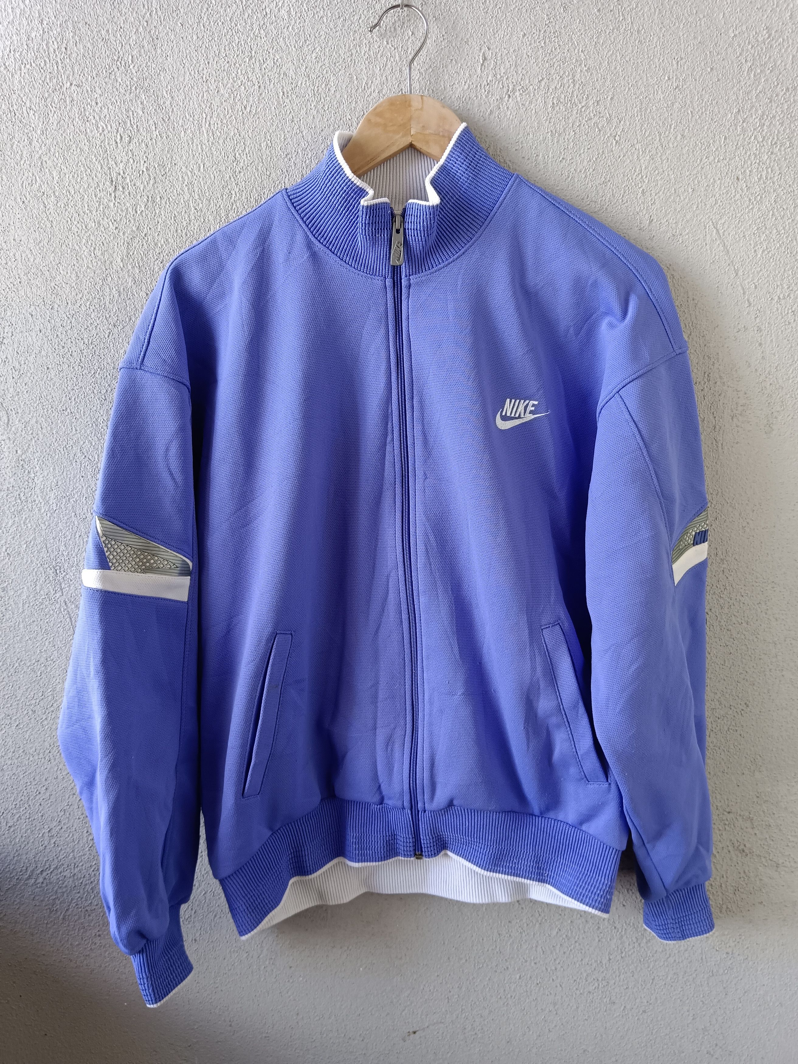 Nike NIKE Vintage Sweater Track Top Zipper Jacket Size US L / EU 52-54 / 3 - 1 Thumbnail