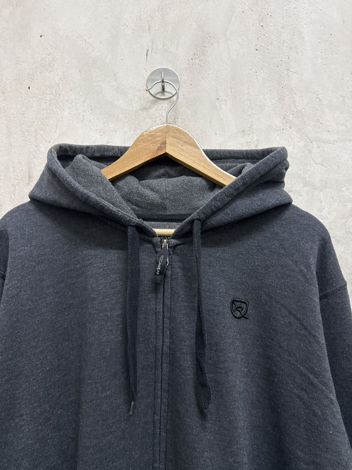 Rocawear 2000s Rocawear Embroidered Army Zip Up y2k Baggy Hoodie Size US XXL / EU 58 / 5 - 3 Thumbnail