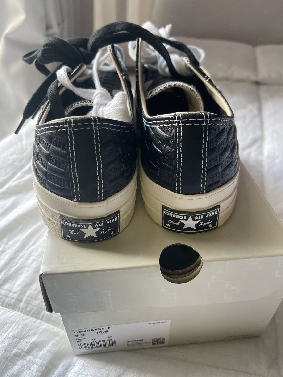 Converse × Kith Kith converse low top black limited Size US 8.5 / EU 41-42 - 7 Thumbnail