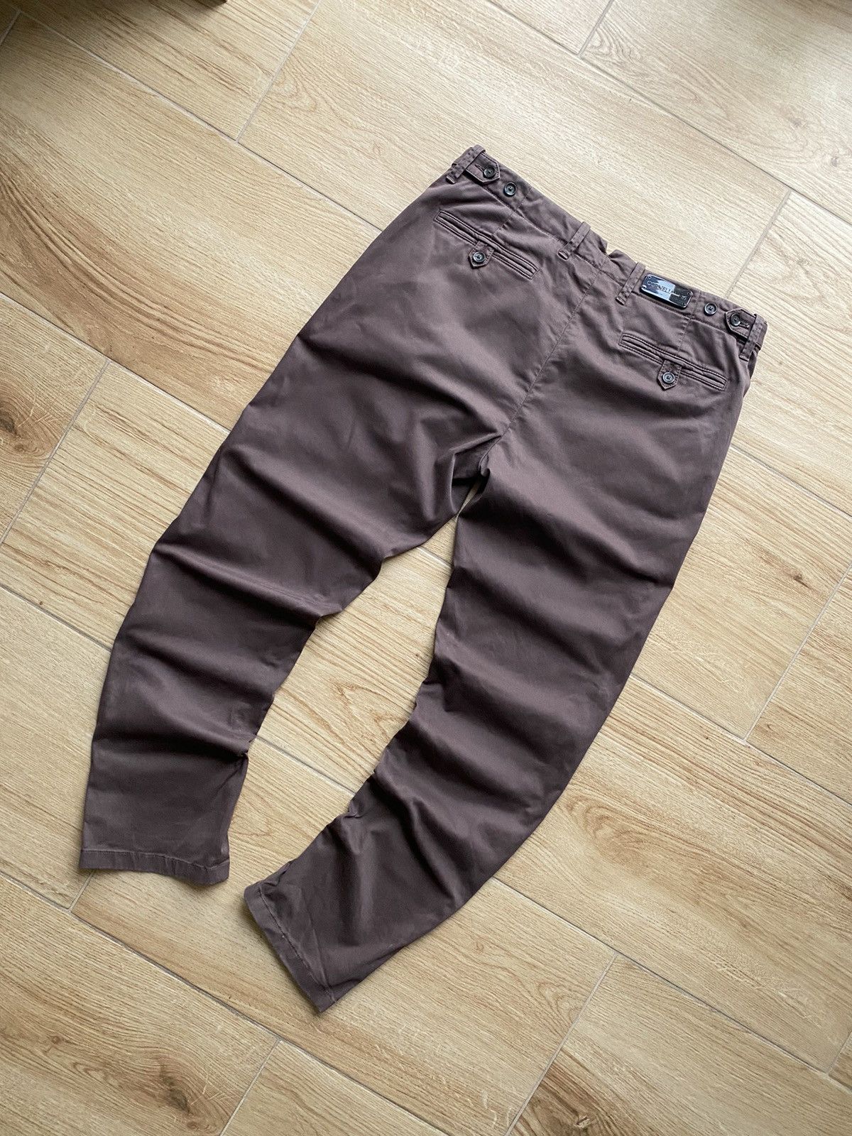 Corneliani Corneliani Pants Nude Burgundy size 50 Size US 32 / EU 48 - 2 Thumbnail