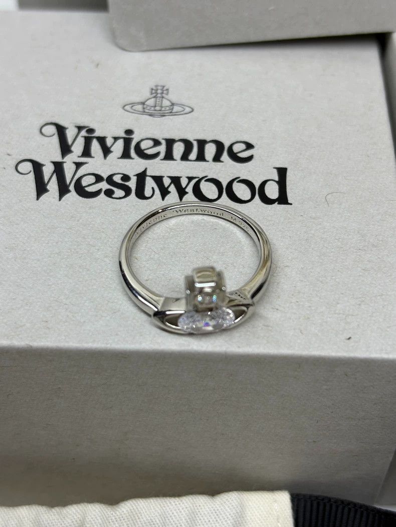 Vivienne Westwood Vivienne Westwood Stellated Diamond Inlaid Crystal Ring Size ONE SIZE - 2 Thumbnail