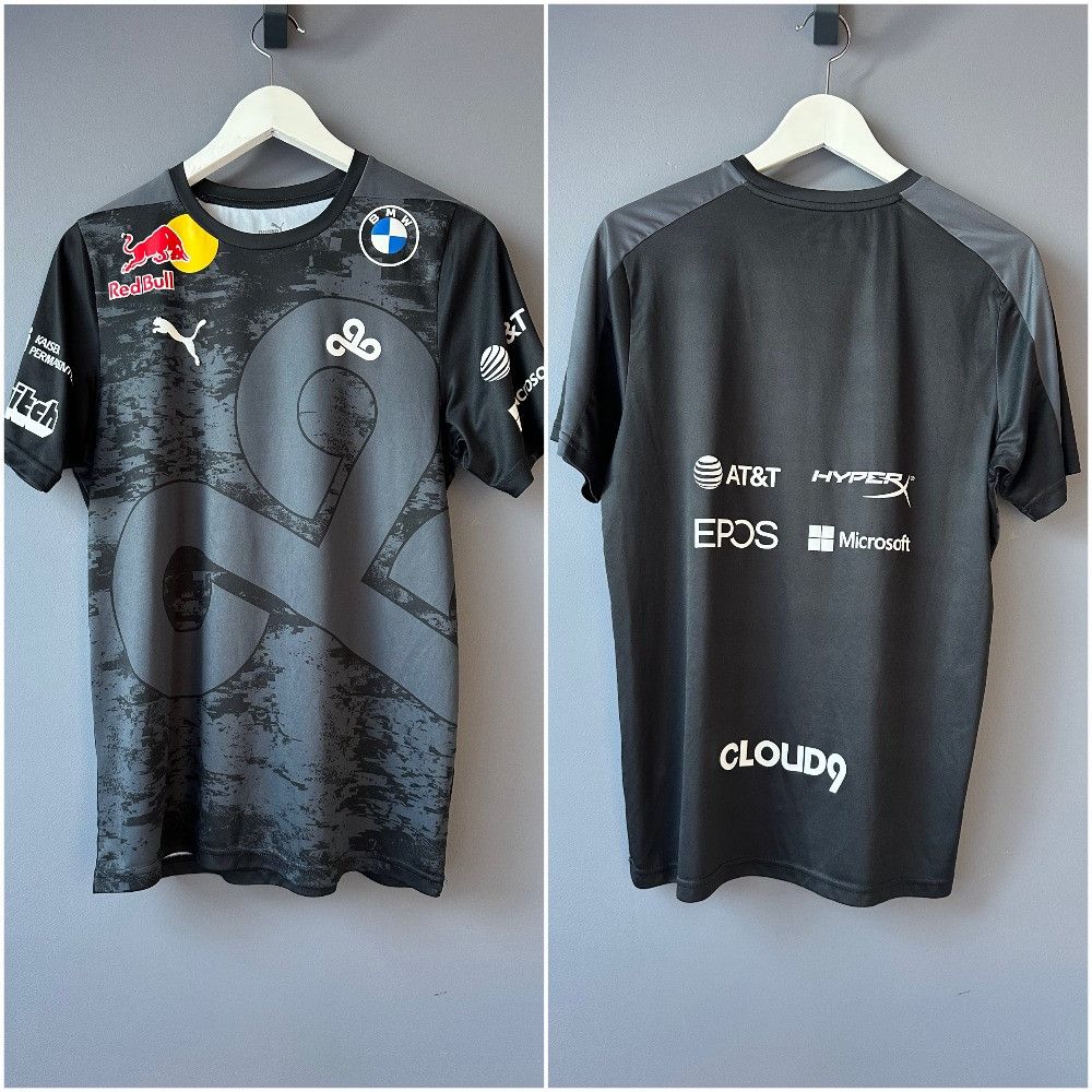 Puma PUMA CLOUD9 Small Pro Jersey Black Gaming Red Bull BMW Size US S / EU 44-46 / 1 - 1 Thumbnail