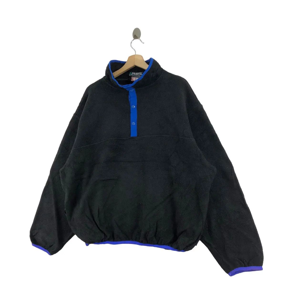 Vintage Vtg 90’ SPORTSMASTER USA x POLARTEC Snap Button Fleece Size US L / EU 52-54 / 3 - 3 Thumbnail