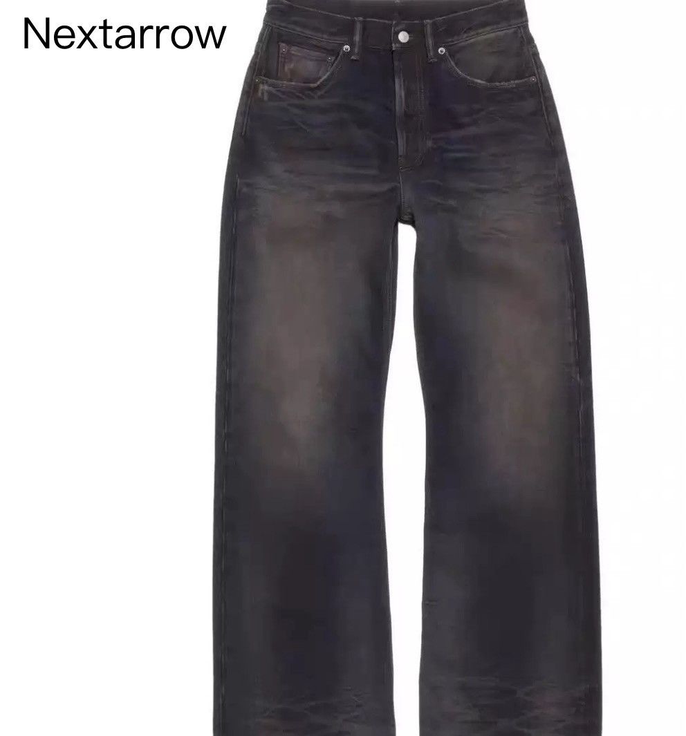 Acne studios Dirty vintage wide-leg jeans