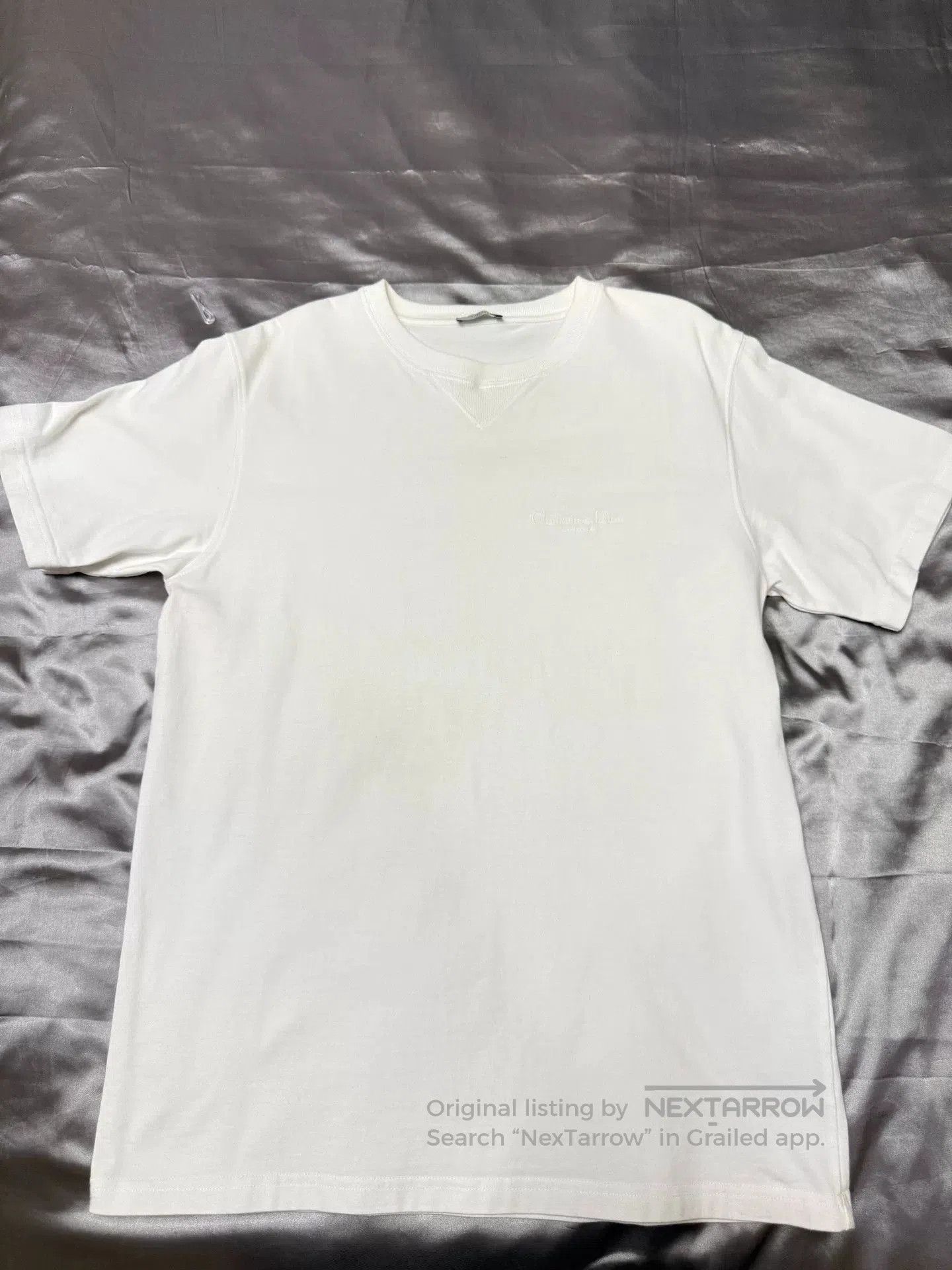 Dior dior embroidered logo crew neck short sleeve. Size US L / EU 52-54 / 3 - 1 Thumbnail