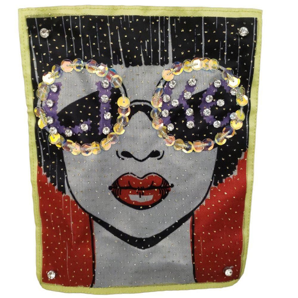 Designer CT225 Love J T-Shirt with Artwork-Lady in Sunglasses M Size M / US 6-8 / IT 42-44 - 3 Thumbnail