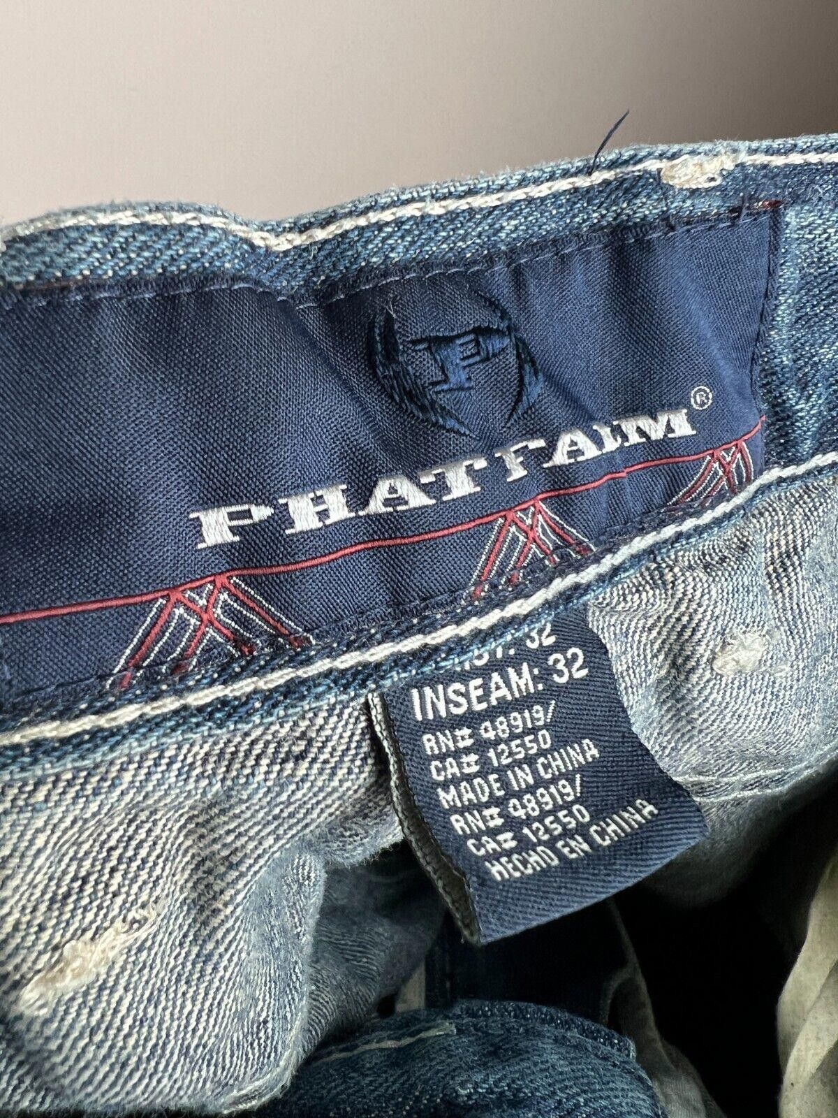 Phat Farm Vintage Phat Farm Y2K Jeans Men's 33x32 Rap pants Size US 32 / EU 48 - 3 Thumbnail