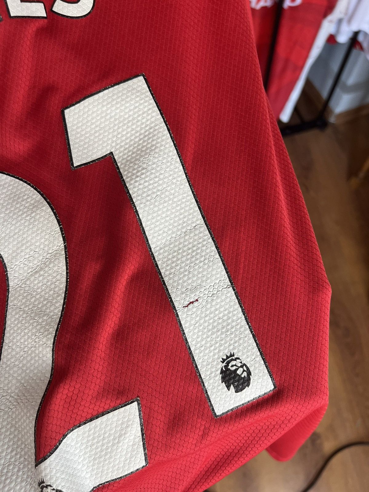 Adidas Soccer Jersey Adidas Manchester United 2019/20 James #21 Size US M / EU 48-50 / 2 - 13 Thumbnail