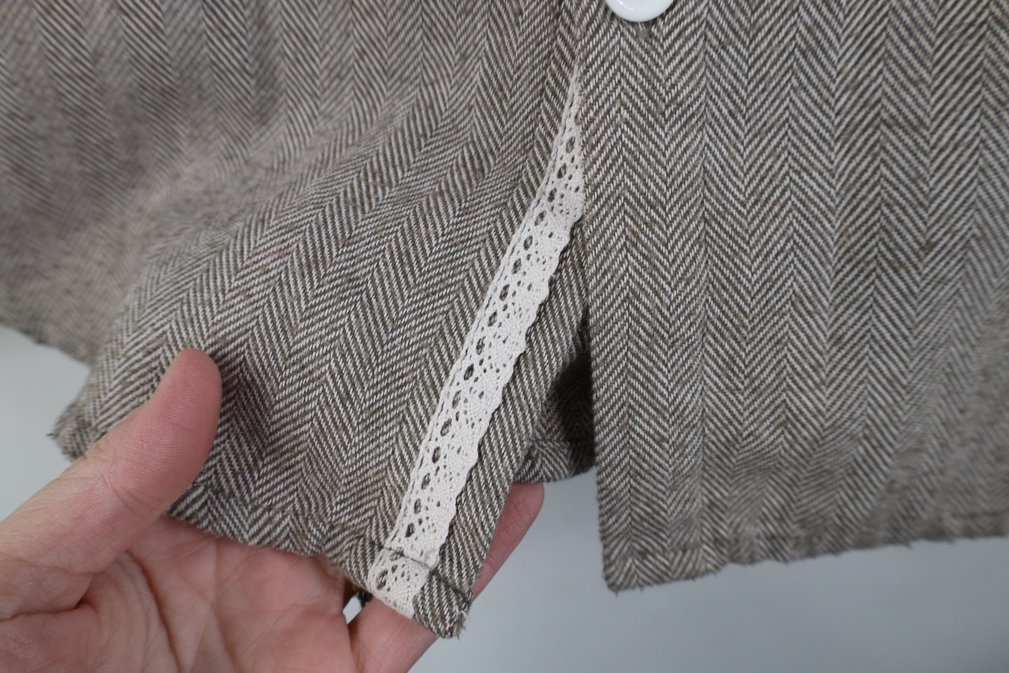 Vintage Vintage Horse Equestrian Herringbone Flannel Collared Shirt Size M / US 6-8 / IT 42-44 - 8 Thumbnail