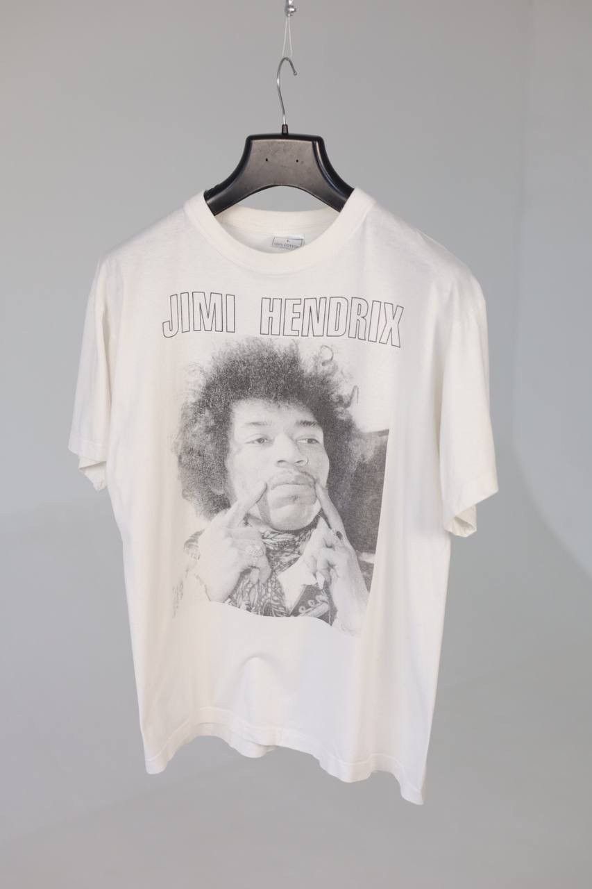 Vintage Vintage Jimi Hendrix Memorial T-Shirt Size US L / EU 52-54 / 3 - 2 Thumbnail