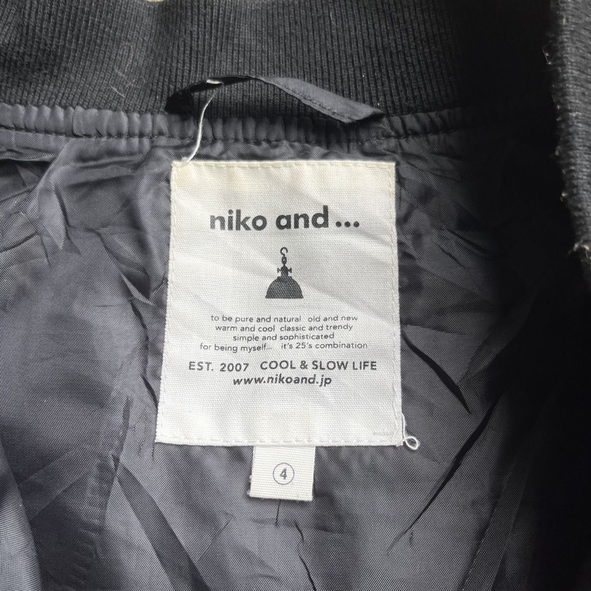 Japanese Brand Niko And Bomber Jacket Quilted Size US XL / EU 56 / 4 - 6 Thumbnail