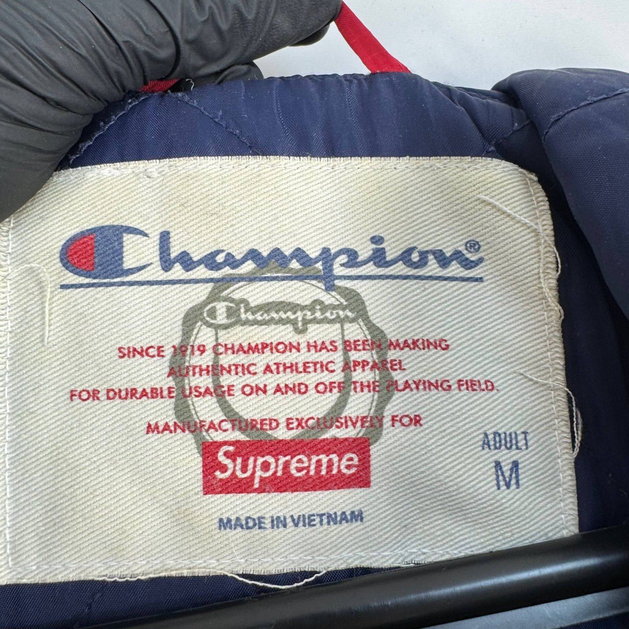 Supreme Supreme x Champion Pullover Jacket Red Vintage Style M Size US M / EU 48-50 / 2 - 3 Thumbnail