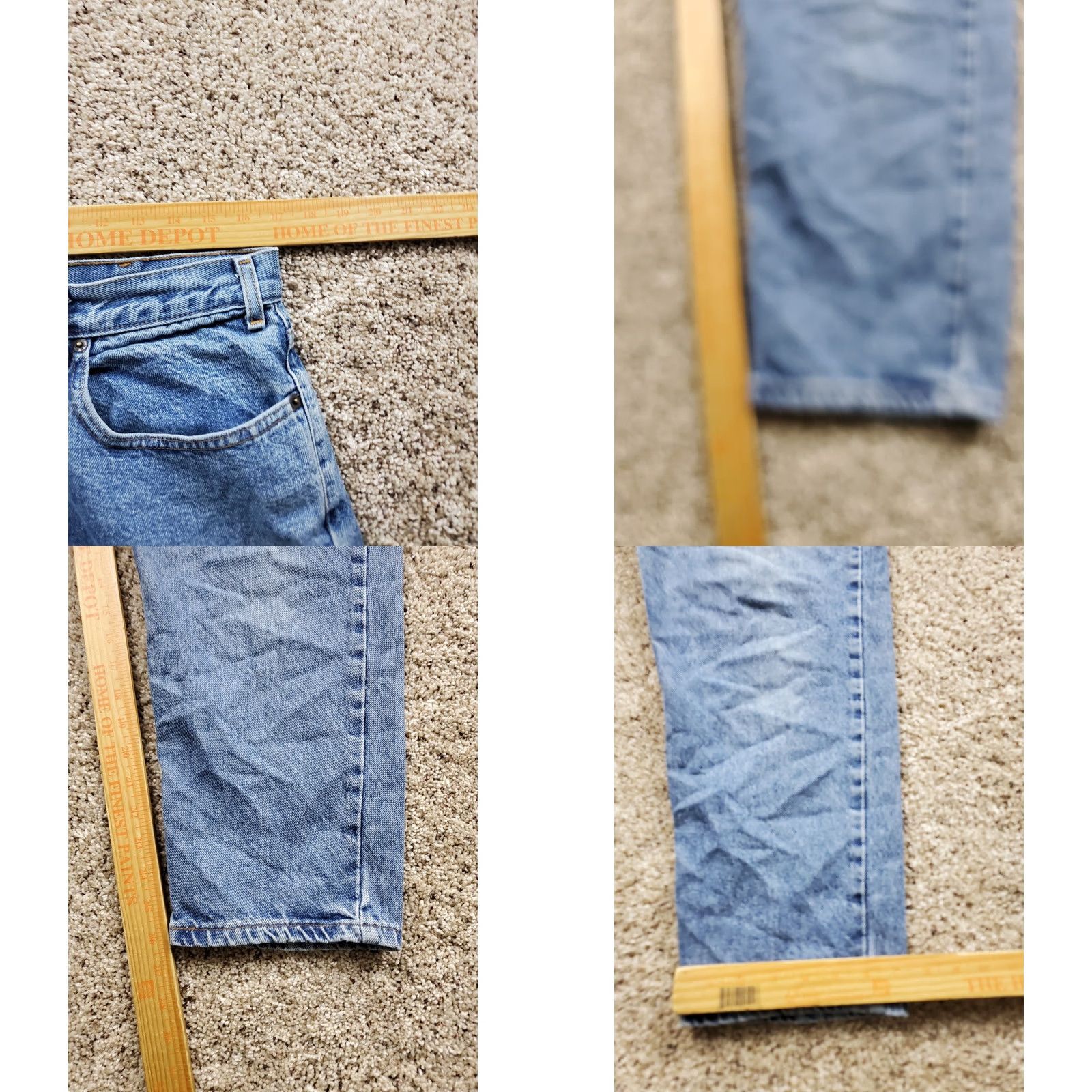 Gap VINTAGE Gap Jeans Mens 36x26 Easy Fit Classic 5 Pocket Straight Leg 90s Denim Size US 36 / EU 52 - 8 Thumbnail