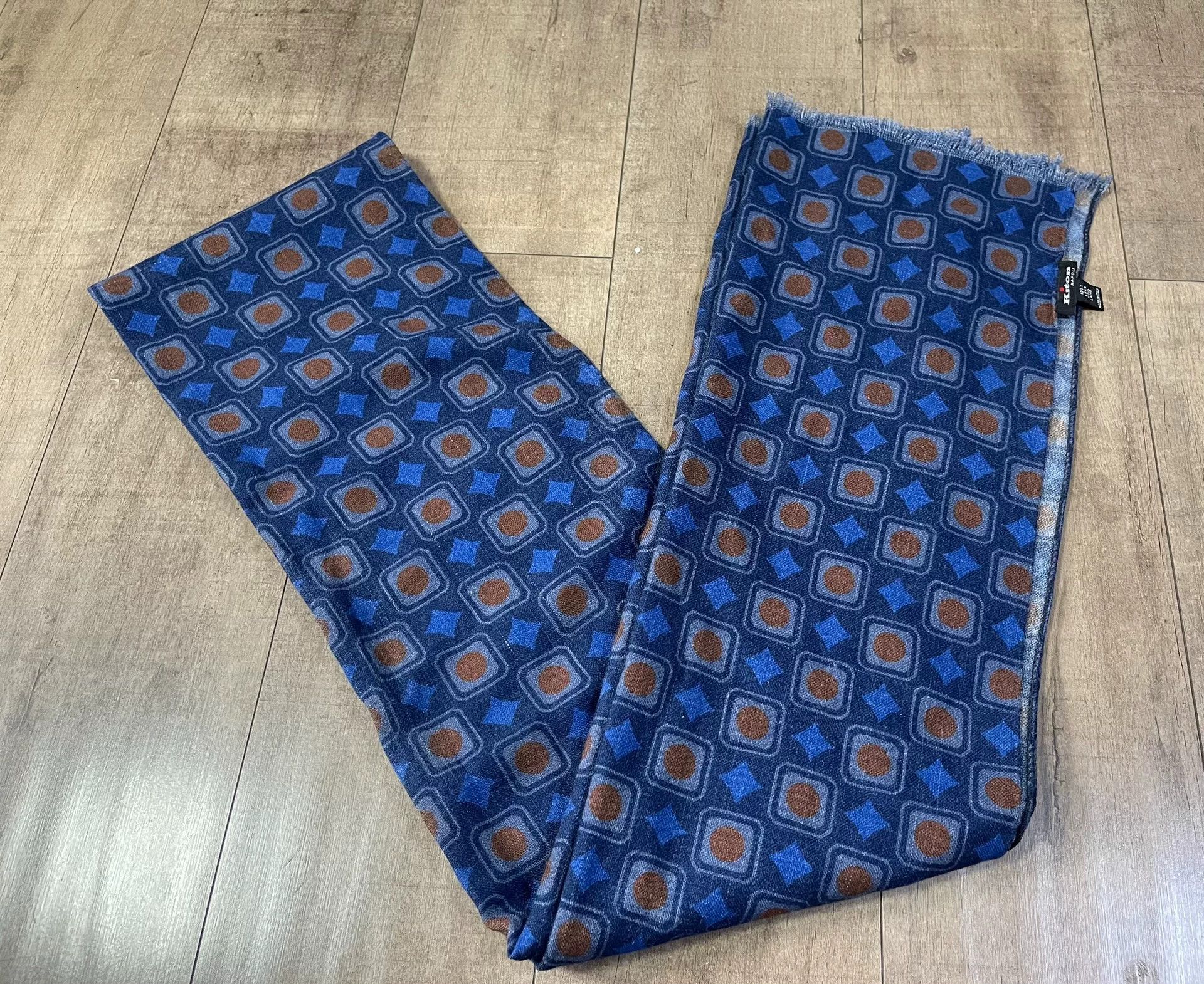 Kiton Kiton 100% Wool Scarf Size ONE SIZE - 1 Thumbnail