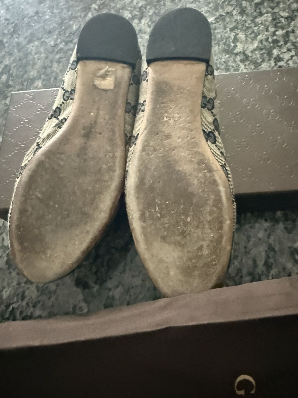 Gucci WOMEN'S GUCCI BALLET FLAT Size US 9 / IT 39 - 4 Thumbnail
