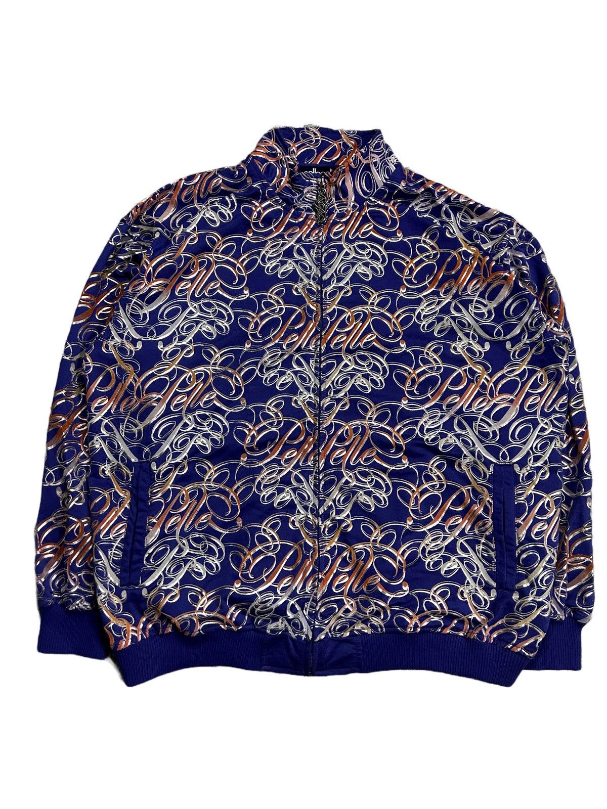 Pelle Pelle Pelle Pelle track jacket monogram big logo 90s purple Y2K Size US XXL / EU 58 / 5 - 12 Thumbnail
