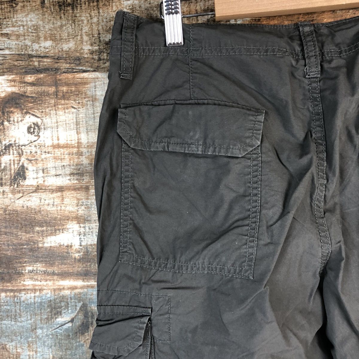 Gap Gap Grey Cargo Multipocket utility tactical Pants #A2455 Size US 31 - 16 Thumbnail
