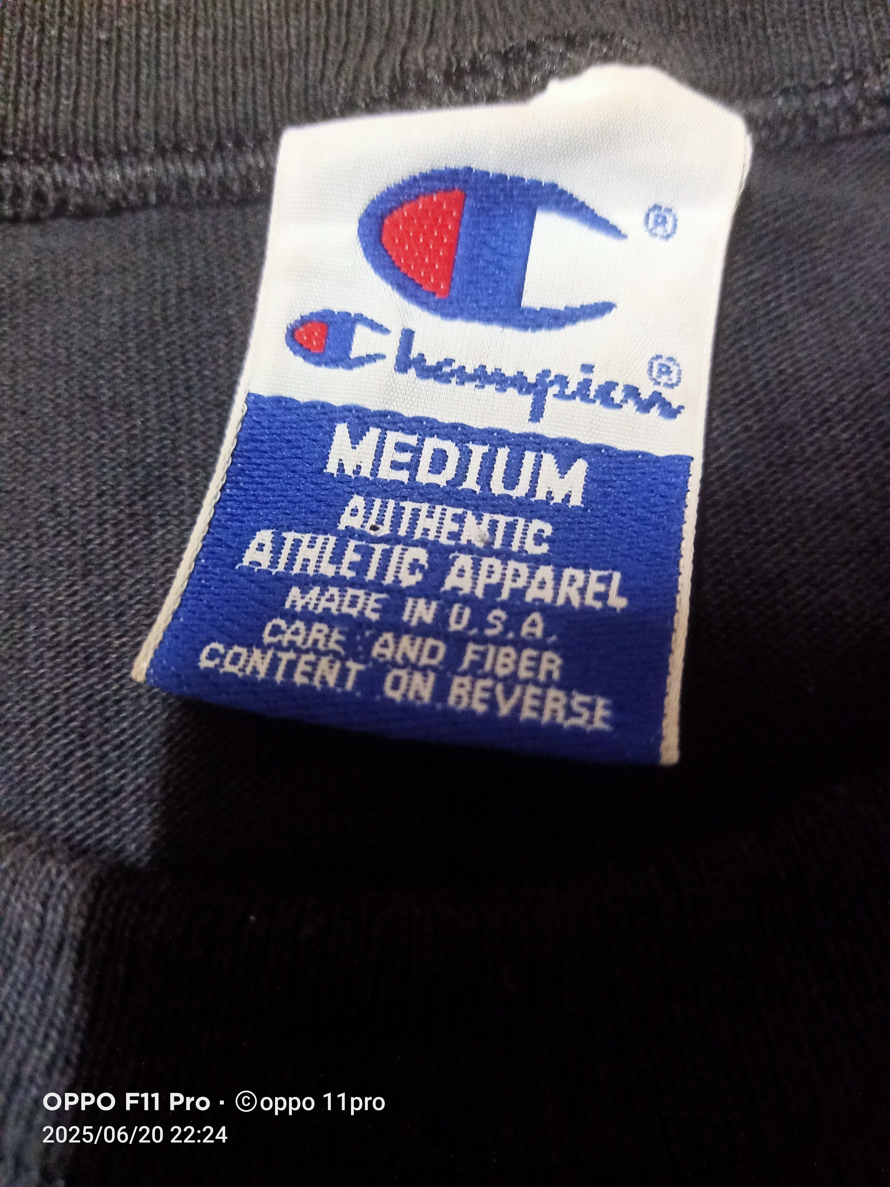 Champion × Vintage 🔥 Vintage Champion 90s Men Tee Shirt 🔥 Size US M / EU 48-50 / 2 - 3 Thumbnail