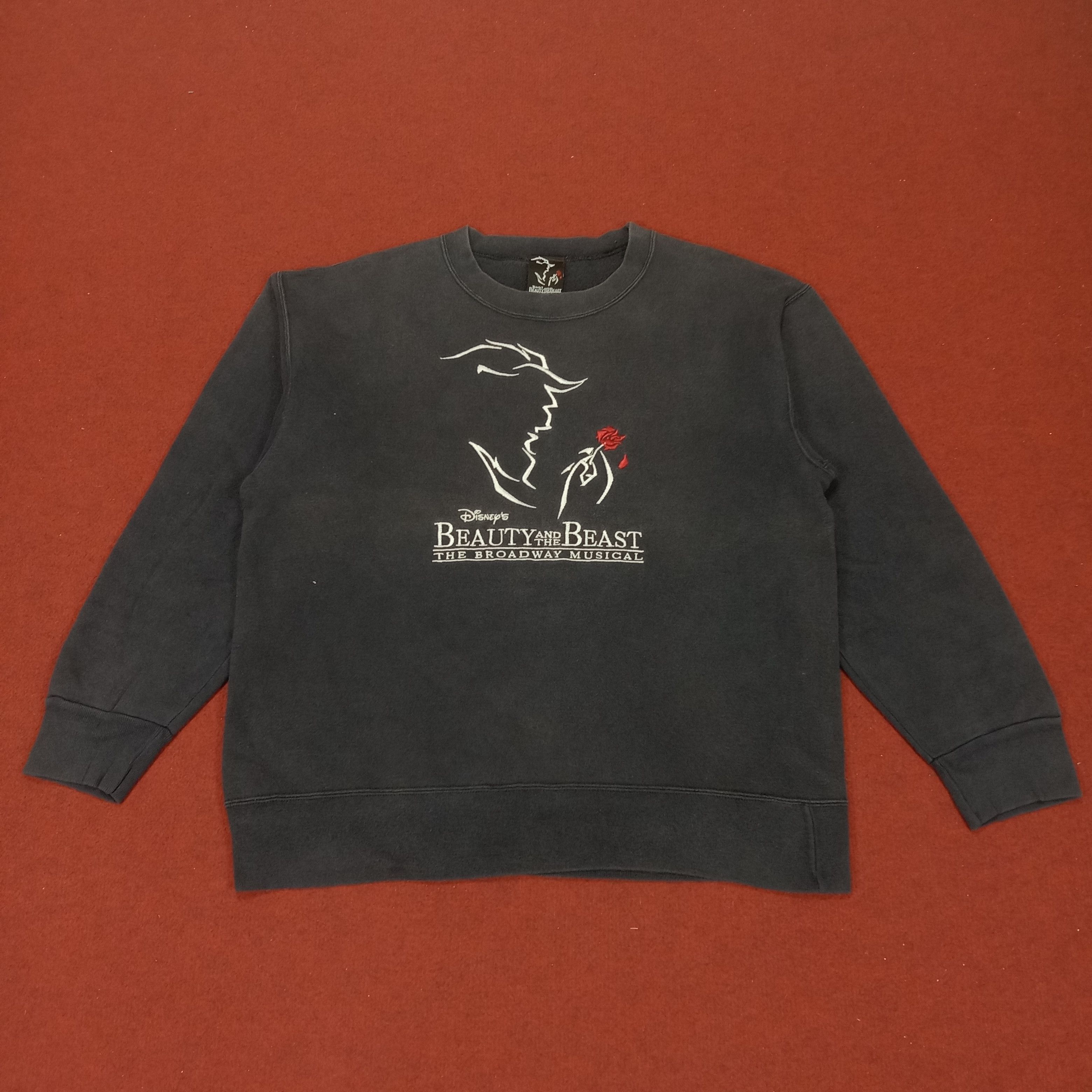 Disney × Vintage Disney Beauty And The Beast Movie Sweatshirt Size US L / EU 52-54 / 3 - 1 Thumbnail