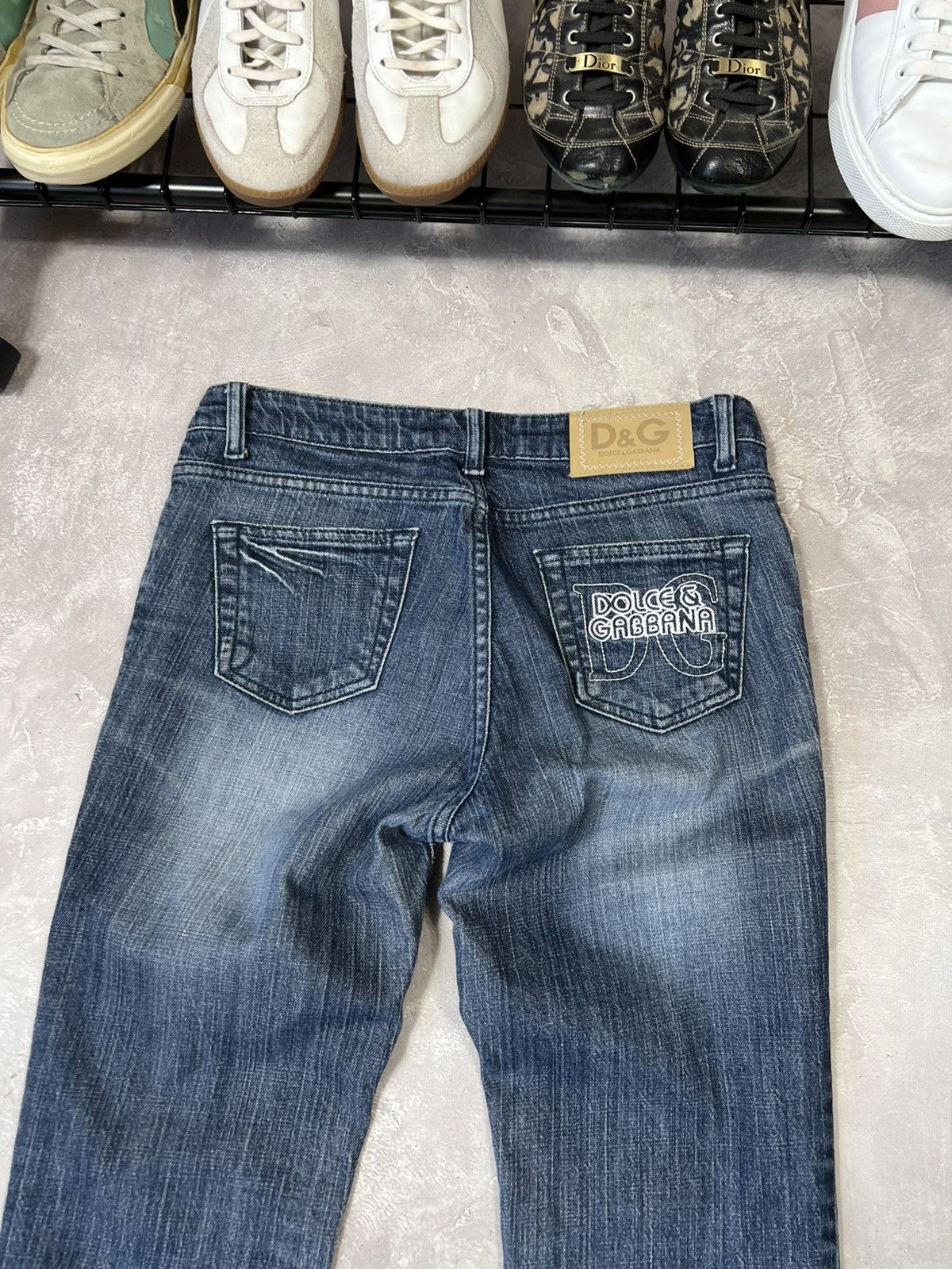 Dolce & Gabbana × Vintage Vintage Dolce Gabbana Y2k Jeans Size 30" / US 8 / IT 44 - 2 Thumbnail
