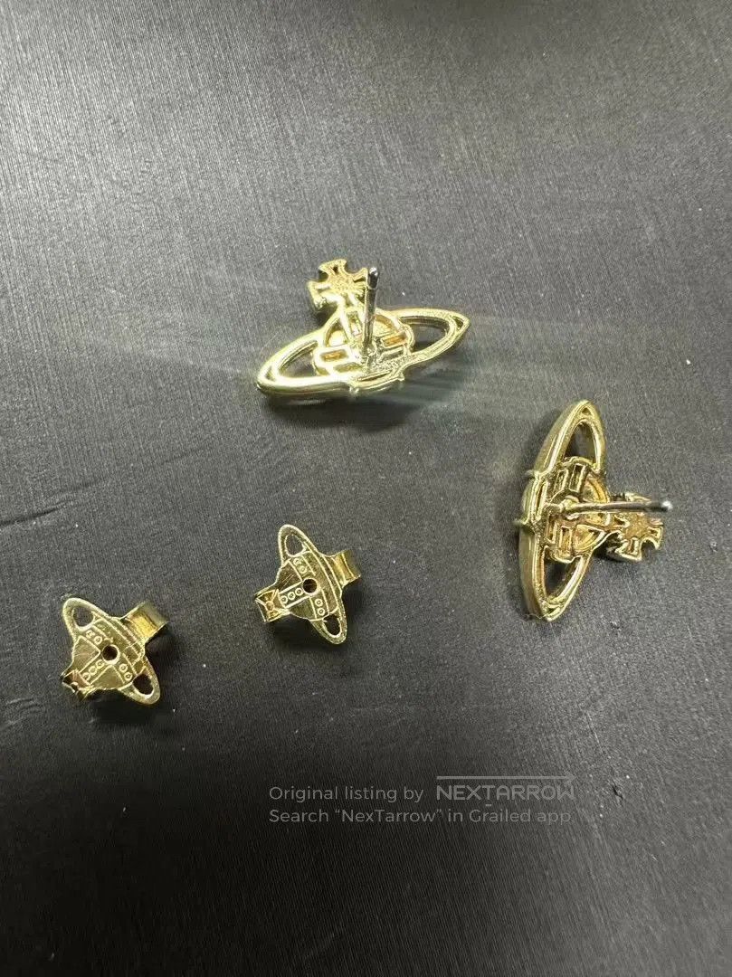 Vivienne Westwood Vivienne Westwood Saturn Earrings. Size ONE SIZE - 3 Thumbnail