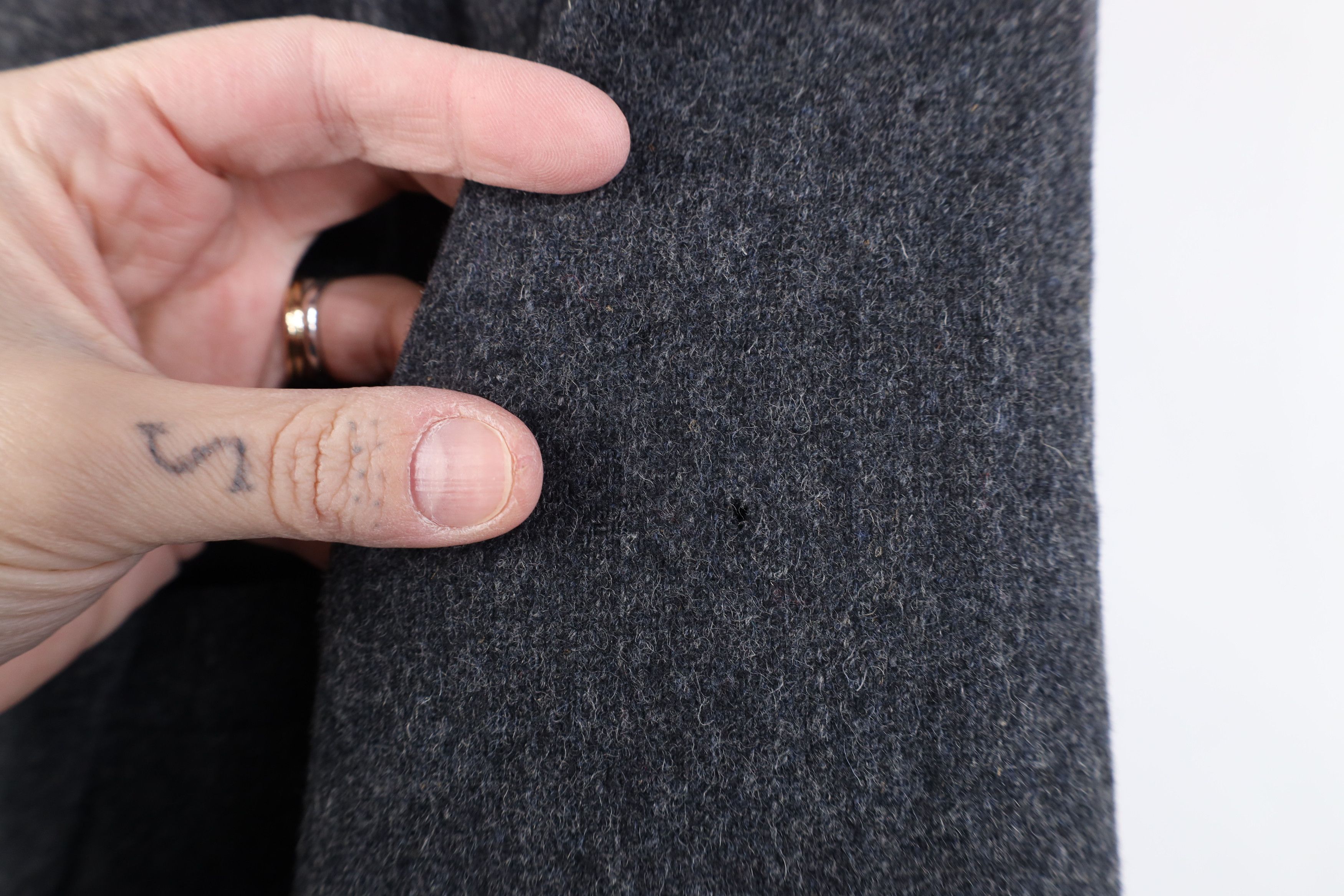 Vintage Vintage 90s Streetwear Button Suit Coat Blazer Jacket Gray Size XXL / US 16-18 / IT 52-54 - 4 Thumbnail