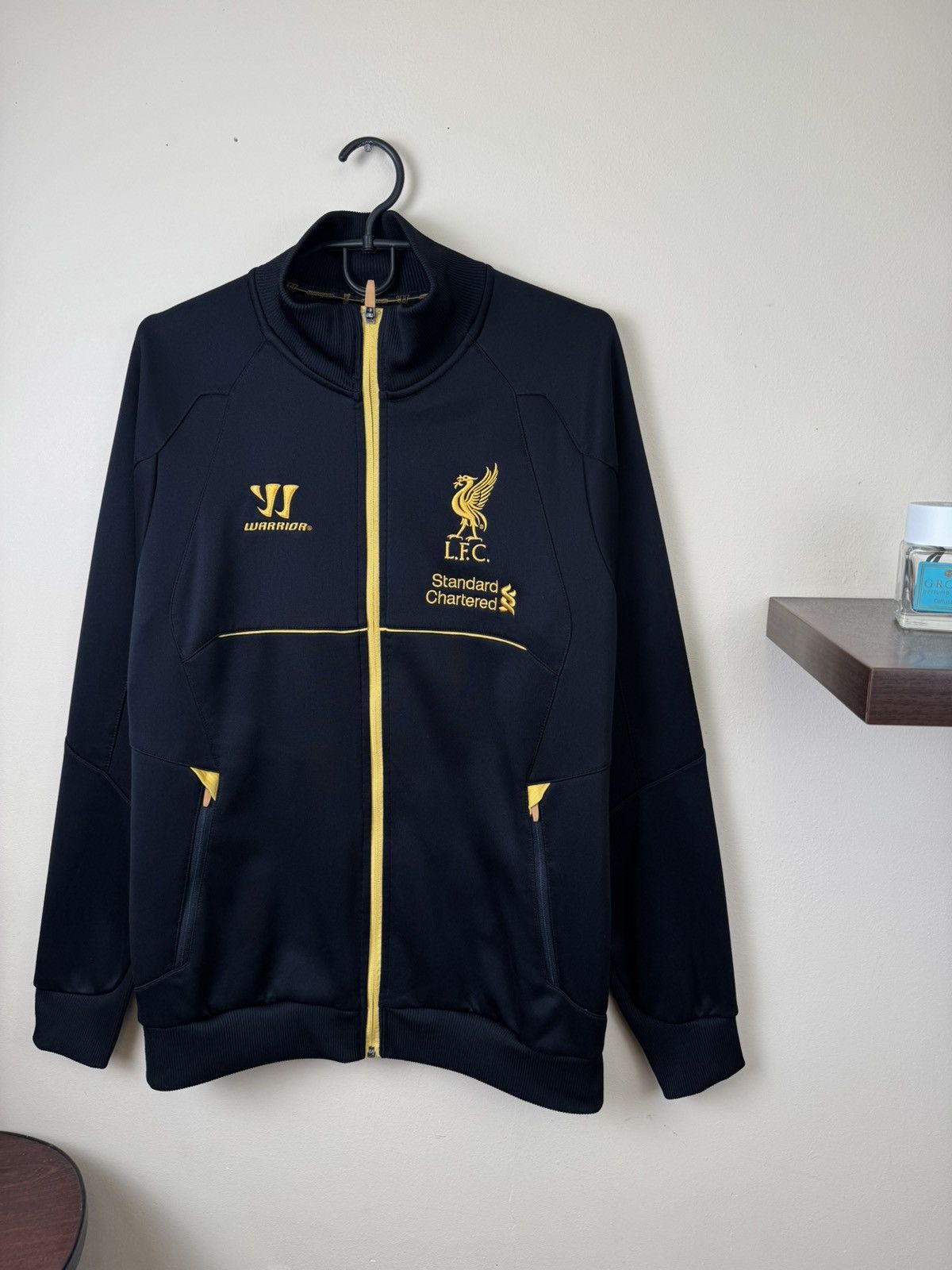 Warrior Liverpool FC Warrior 2013 2014 Track Jacket M Black Soccer Size US M / EU 48-50 / 2 - 6 Thumbnail